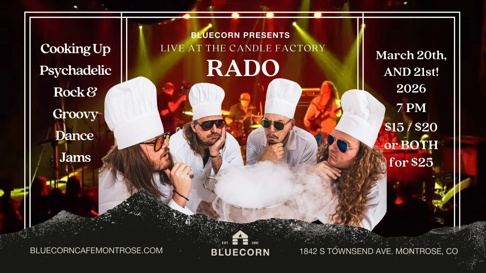 RADO Live at Bluecorn Cafe