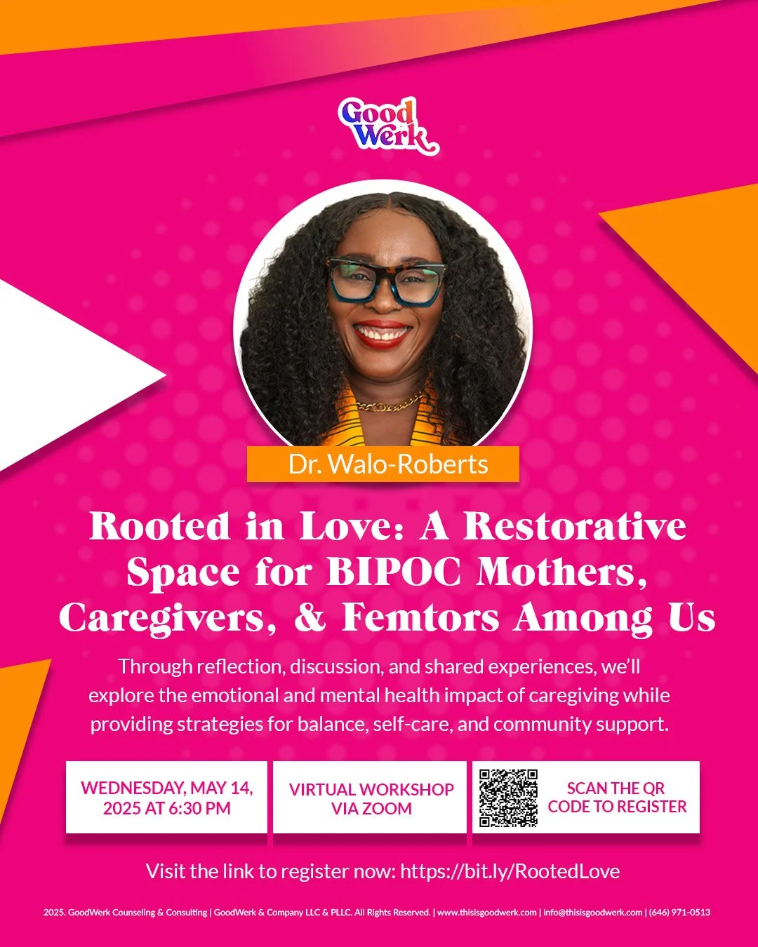 Rooted in Love: A Restorative Space for BIPOC Mothers, Caregivers, & Femtors Among Us