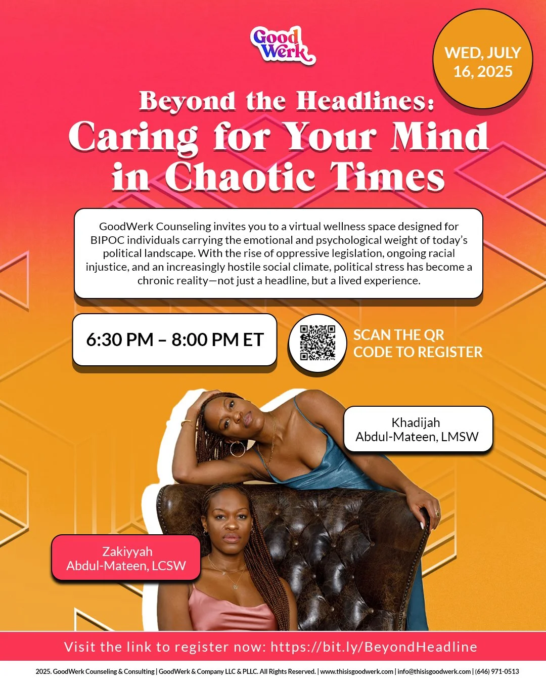 Beyond the Headlines: Caring for Your Mind in Chaotic Times