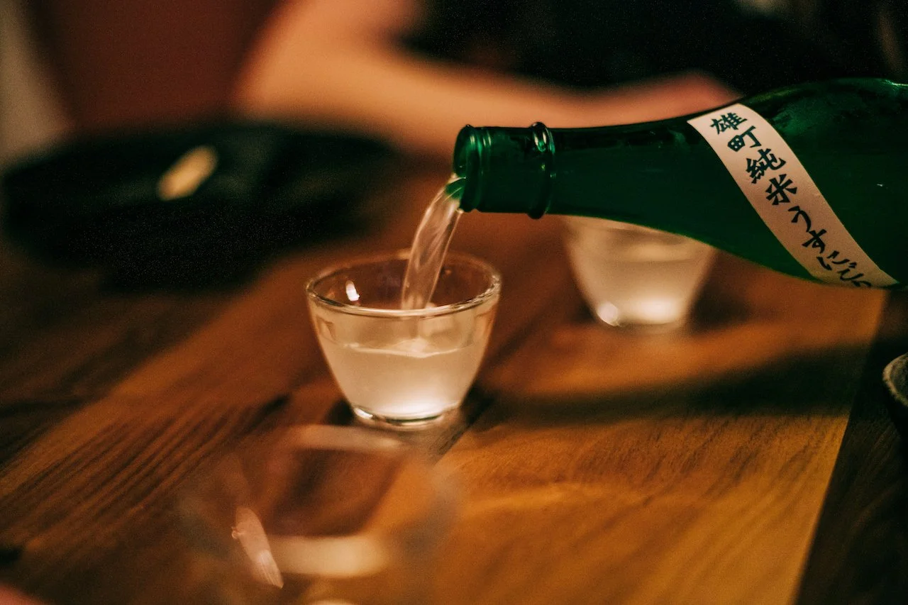 Sake Japanese rice wine TenTen modern Japanese restaurant happy hour drink specials Austin Texas