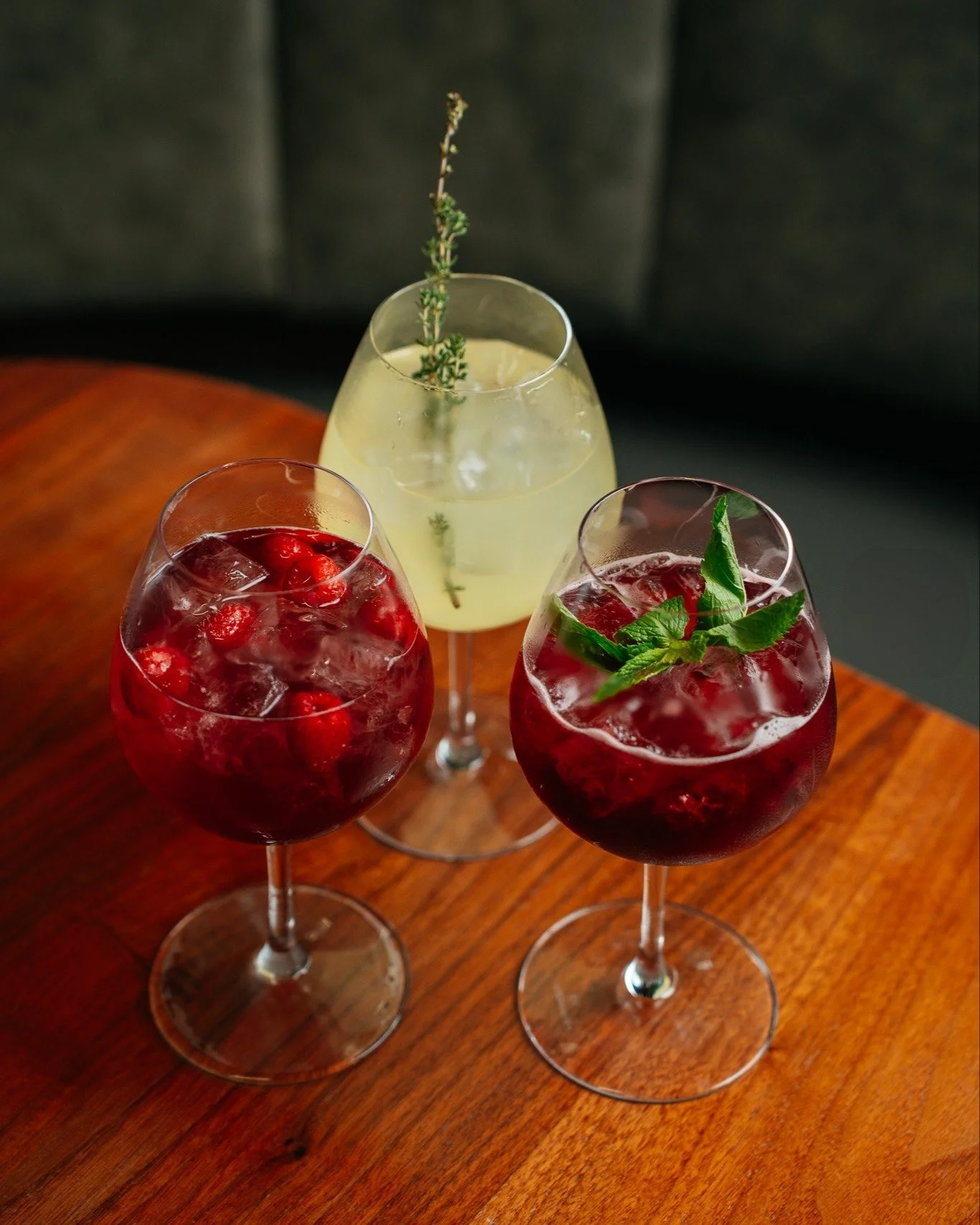 Spring is here and so are the spritzes 🌸 Light, bright, and built without refined sugar. Grab a seat for two and pair yours with your favorite sashimi.