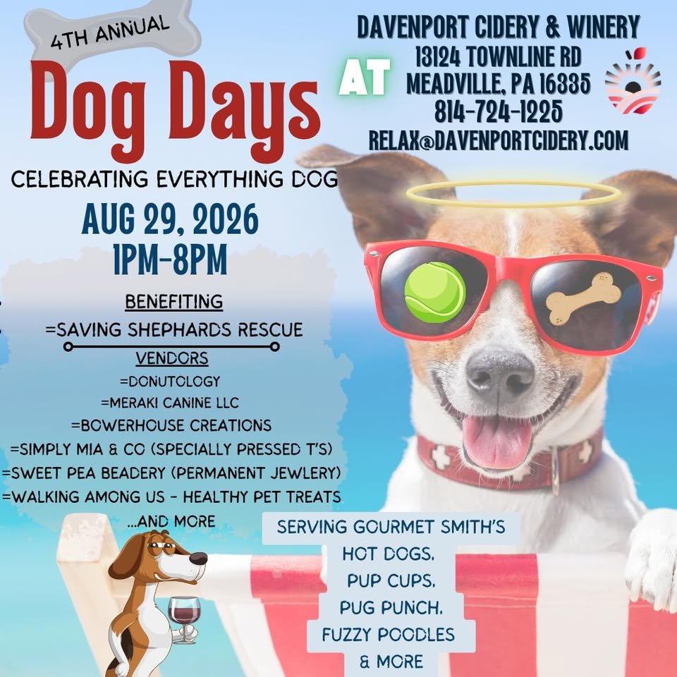 29 August - Dog Days @ Davenport Winery