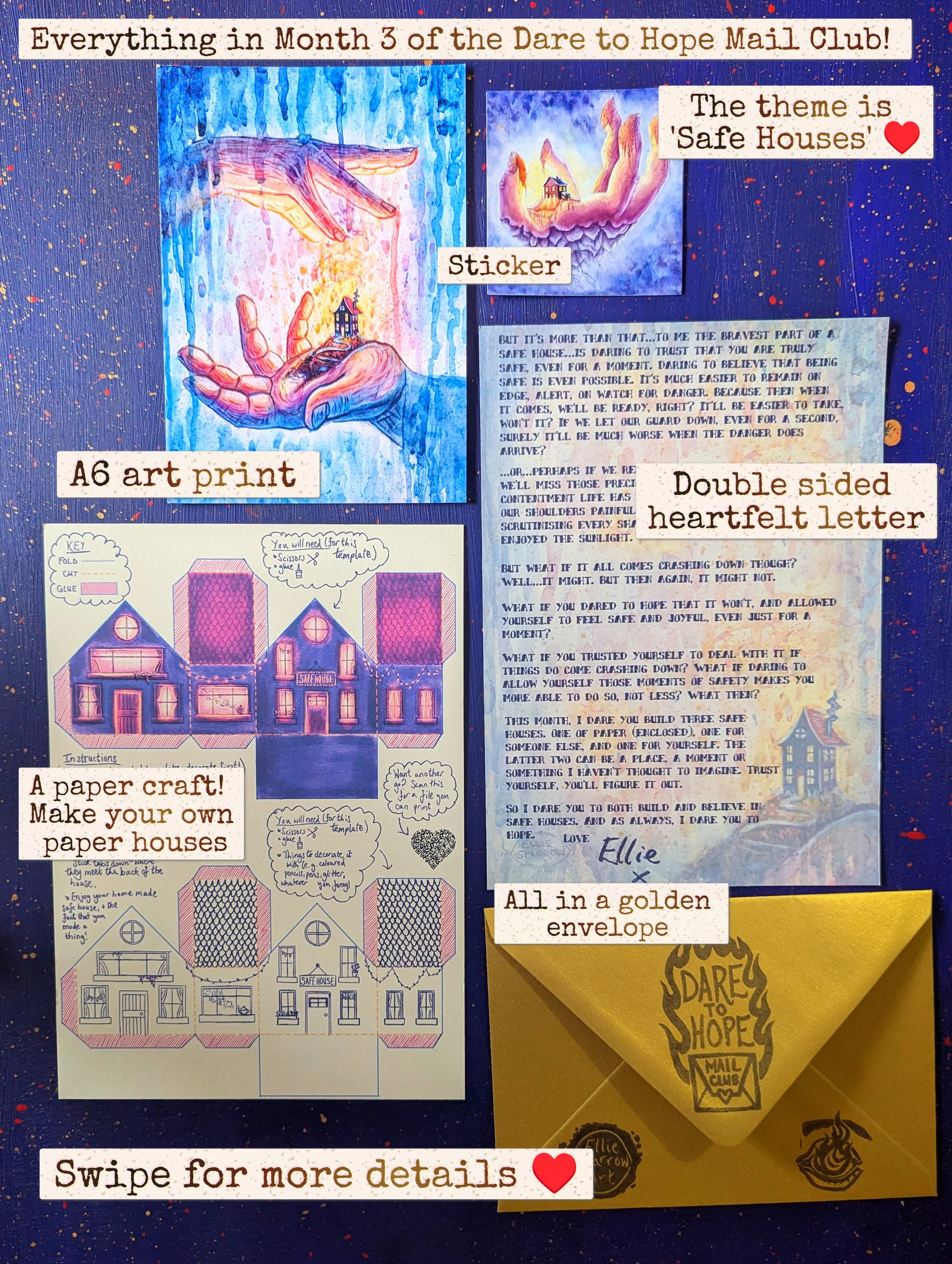 Dare to Hope Mail Club (Monthly Subscription)