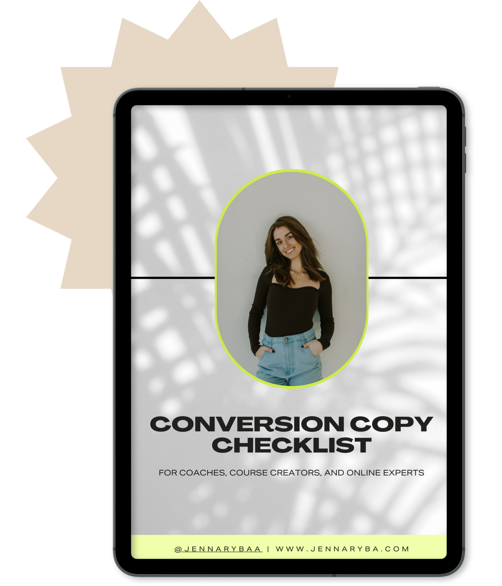 Free Conversion Copy Checklist — Jenna Ryba Conversion Copywriter