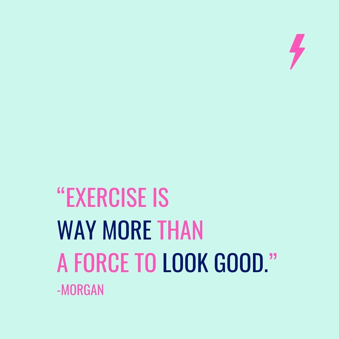 ➡️ Fill in the blank: For me, exercise is _________ . 
⁠
(My answer: For me, exercise is MY ANCHOR)

Exercise and movement should be regarded as so much more than a &ldquo;to-do&rdquo; on a list of daily chores. 
⁠
For me, it&rsquo;s the gateway to :