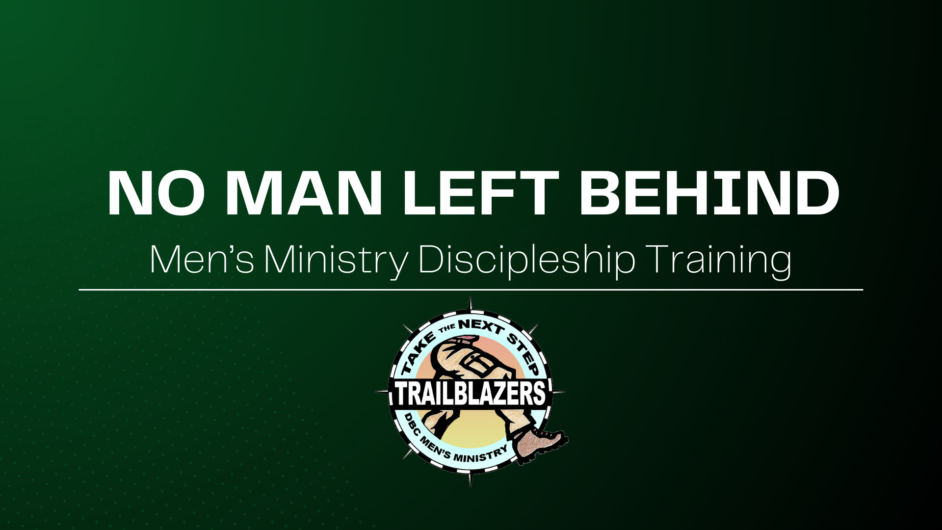 No Man Left Behind Training