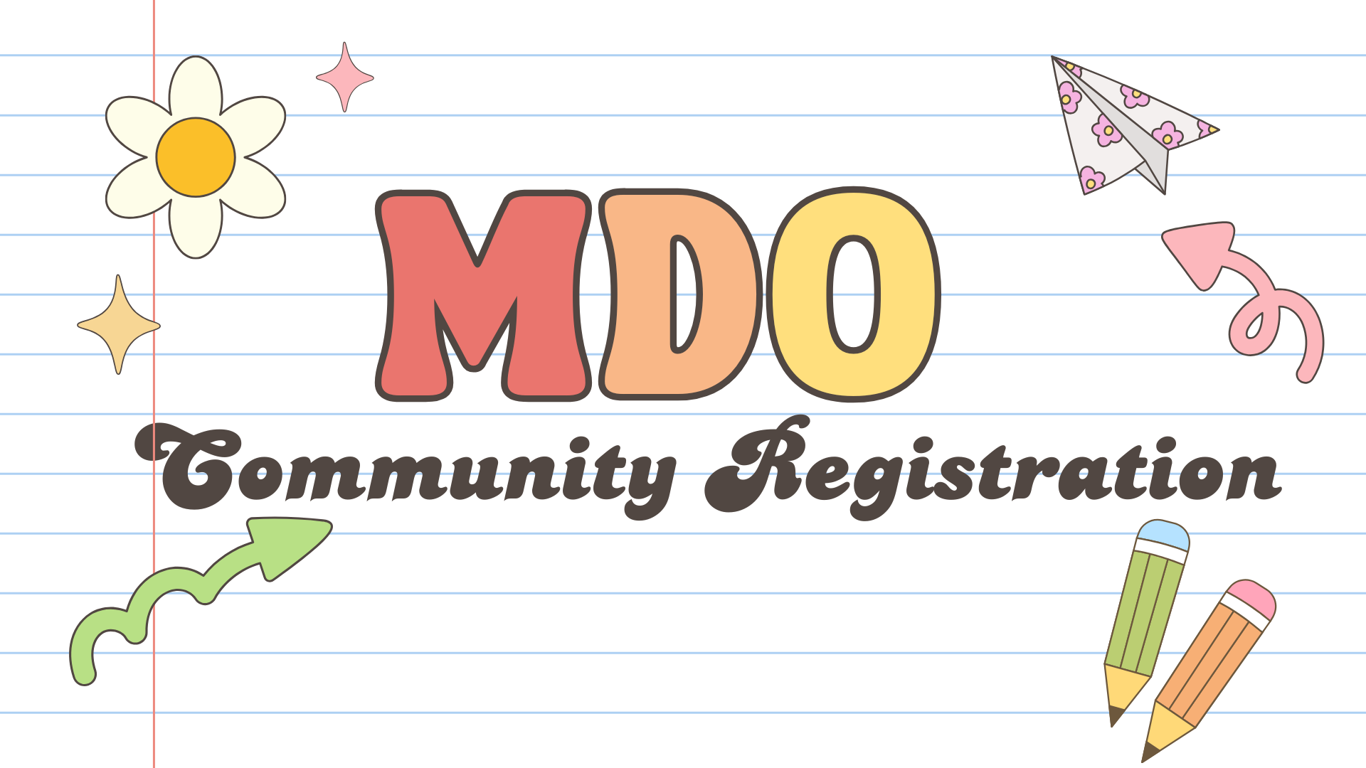 MDO Community Registration