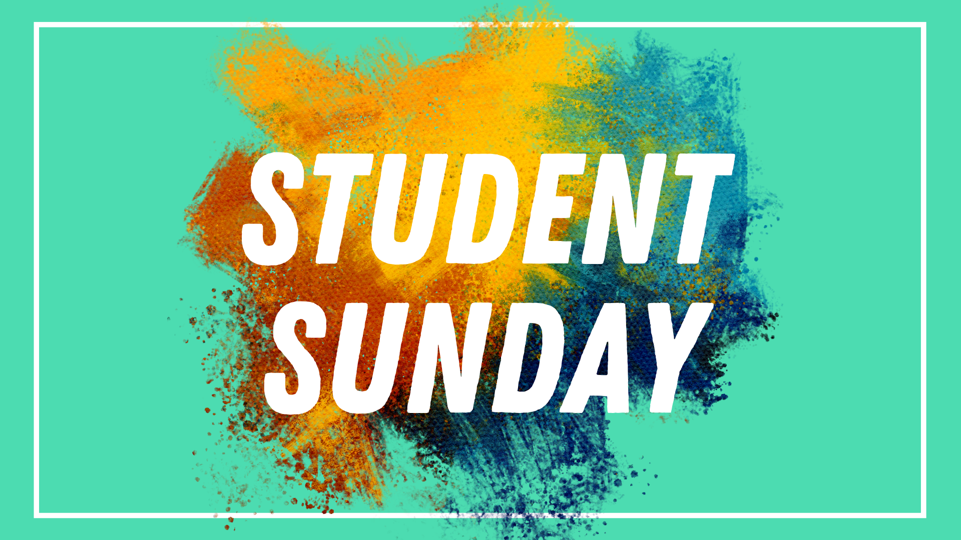 Student Sunday