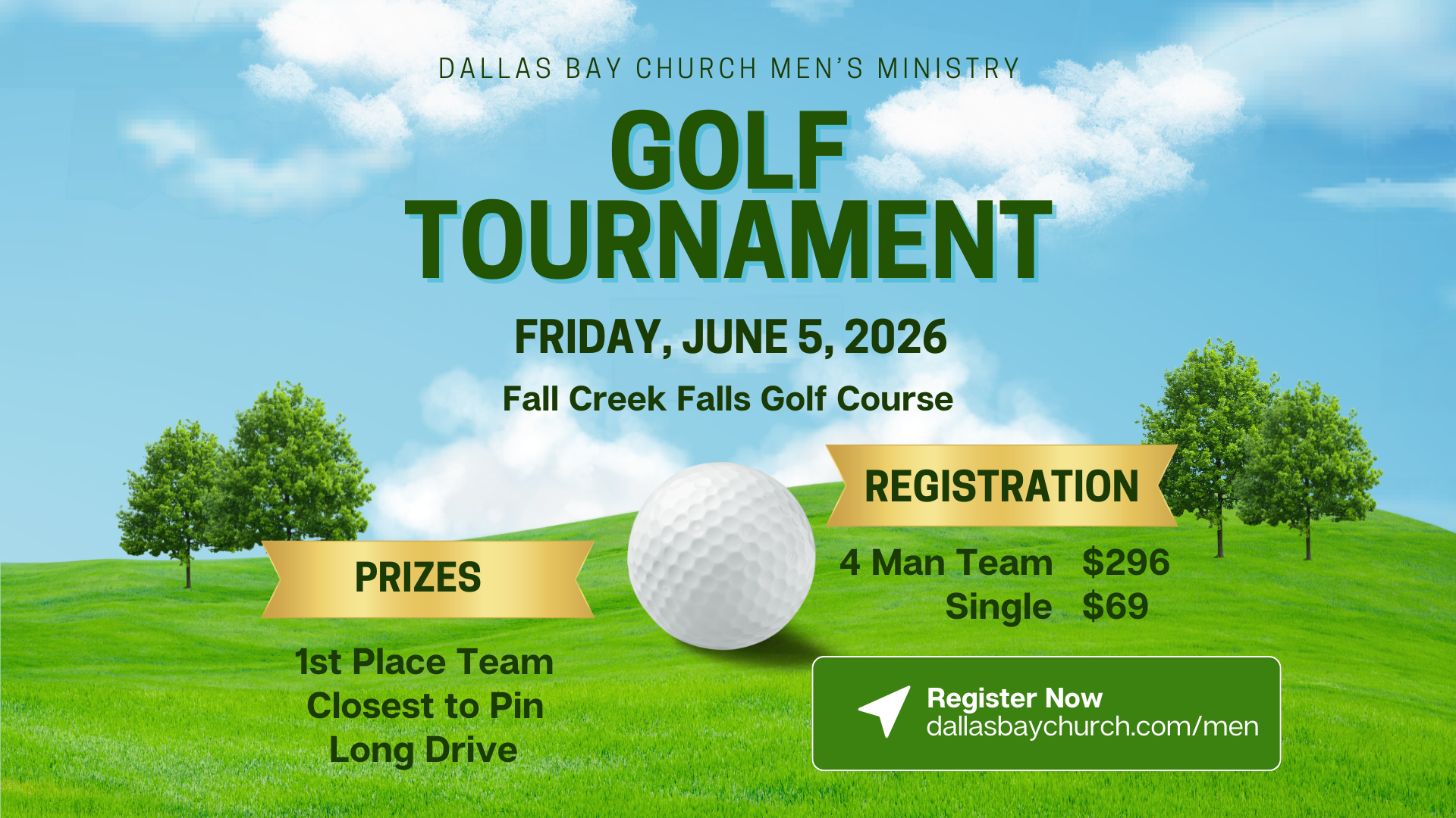 Men's Ministry Golf Tournament