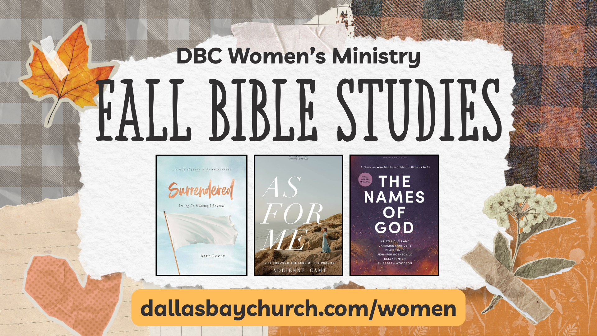 Women's Bible Study Begins