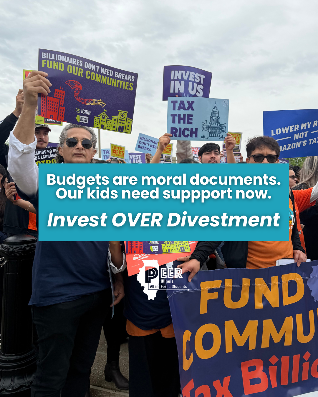 PEER Illinois Responds to Statewide Public School Budget Cuts, Call for Investment over Divestment&nbsp;