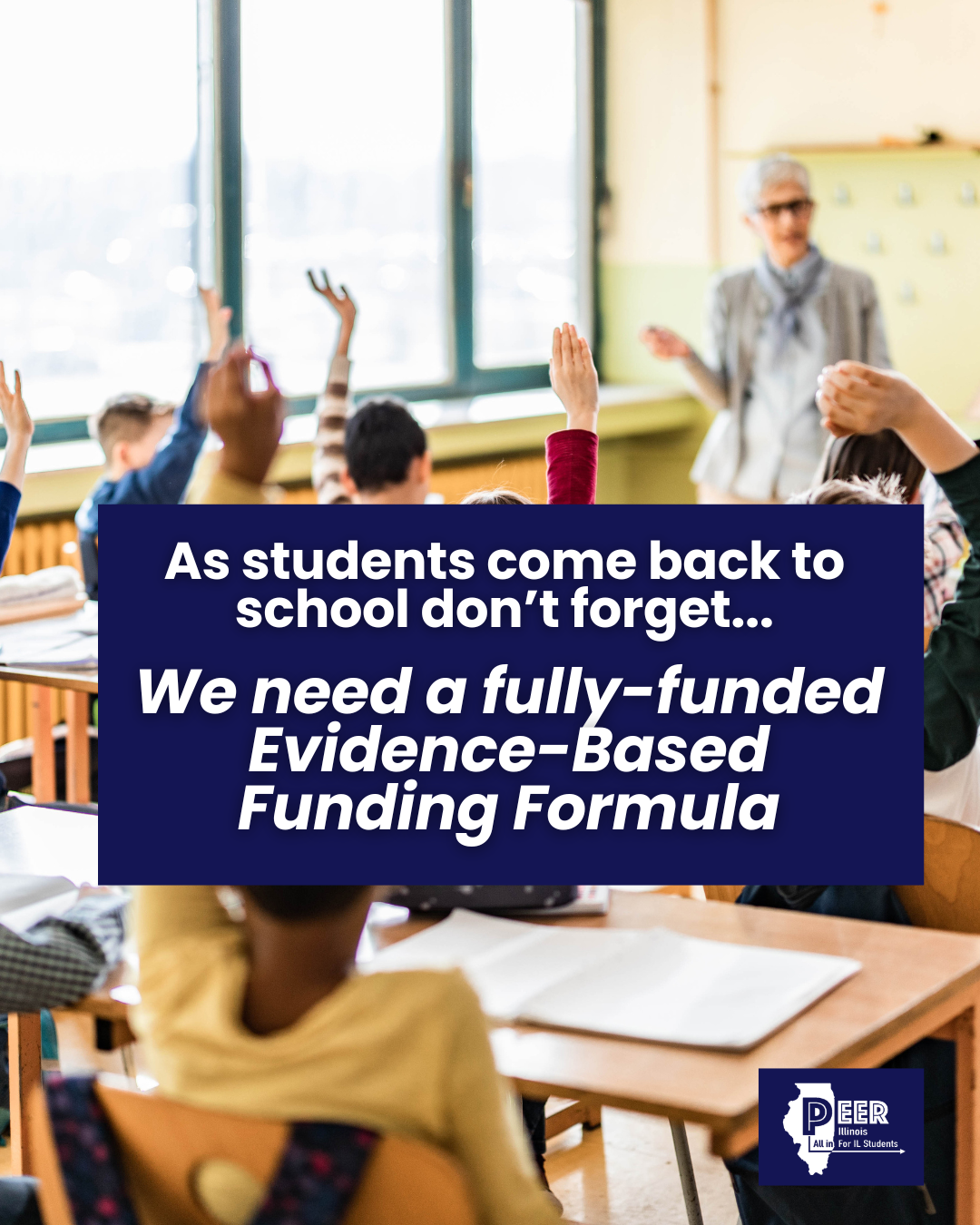 PEER Illinois Responds: New Momentum to Increase School Funding During Veto Session