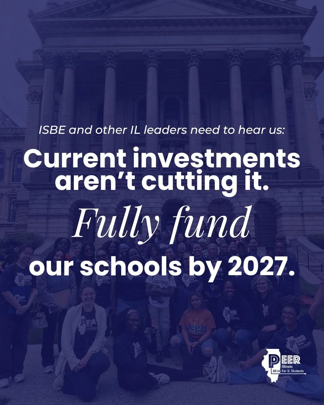 PEER Illinois’ Testimony: FY28 ISBE Budget Hearing