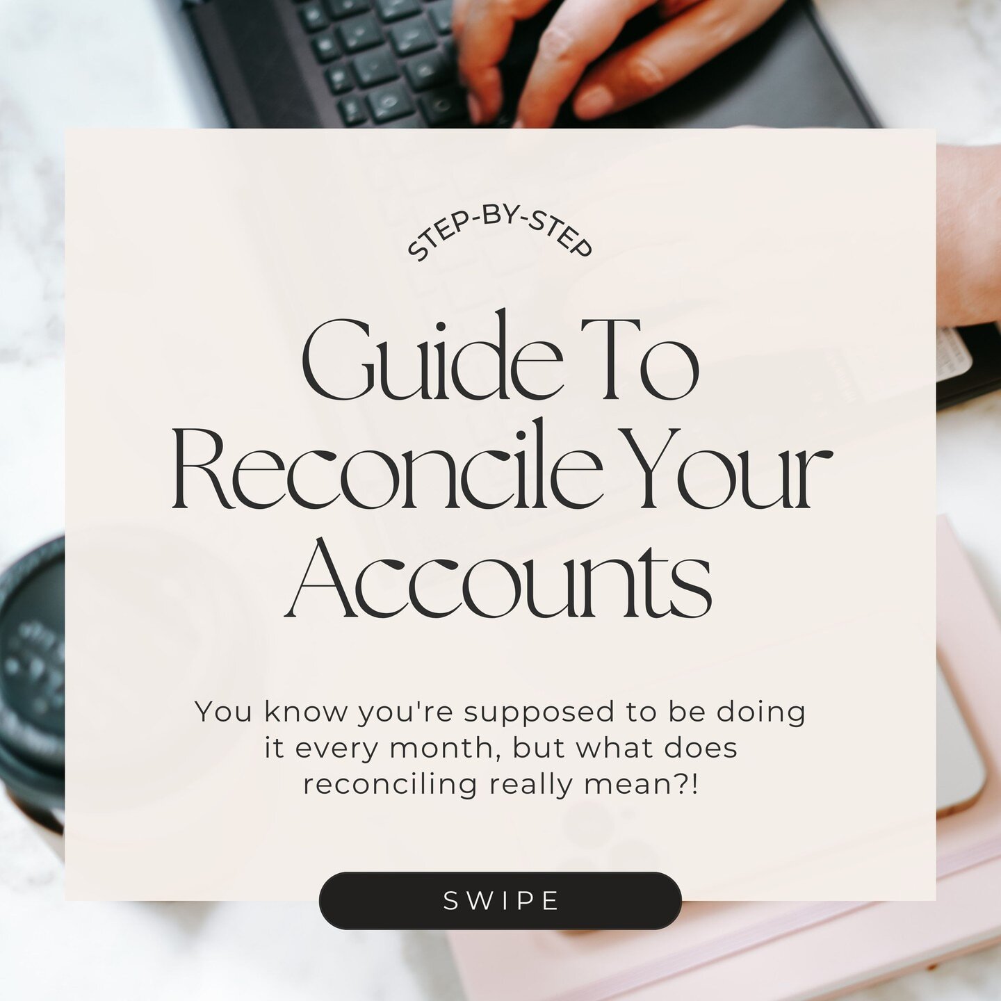 You KNOW you should be reconciling your accounts every month, but you might not know exactly what that means&hellip;⁠
⁠
📌 Save this step-by-step guide to refer back to at month-end to lead you through the account reconciling process.⁠
⁠
If you&rsquo