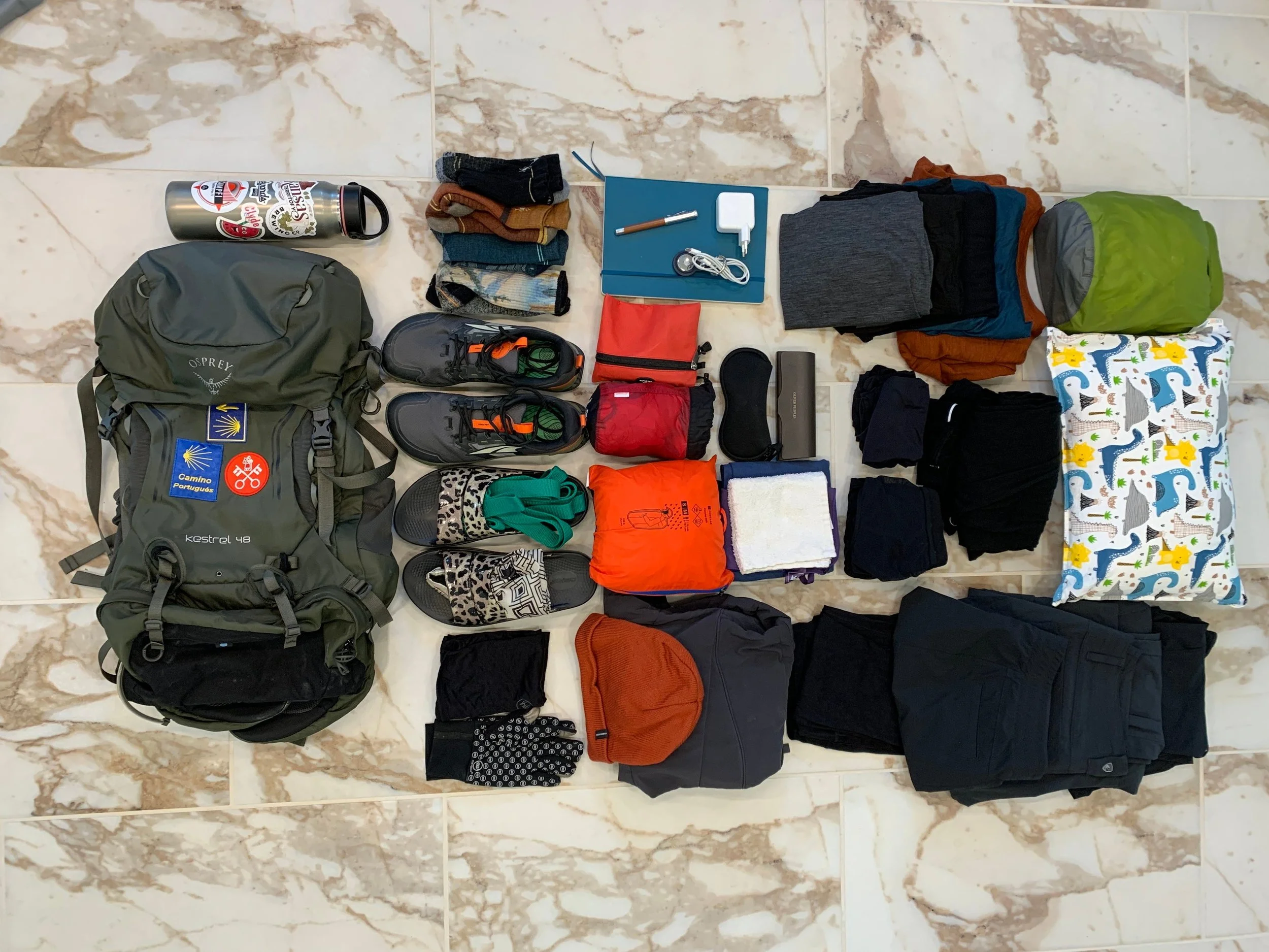 Camino Packing List Best Women's Shoes For Camino De Santiago