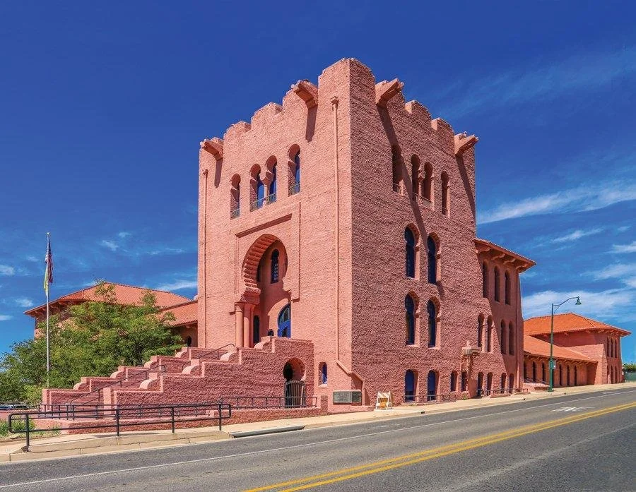 Santa Fe’s Pink Mystery: The Scottish Rite Temple