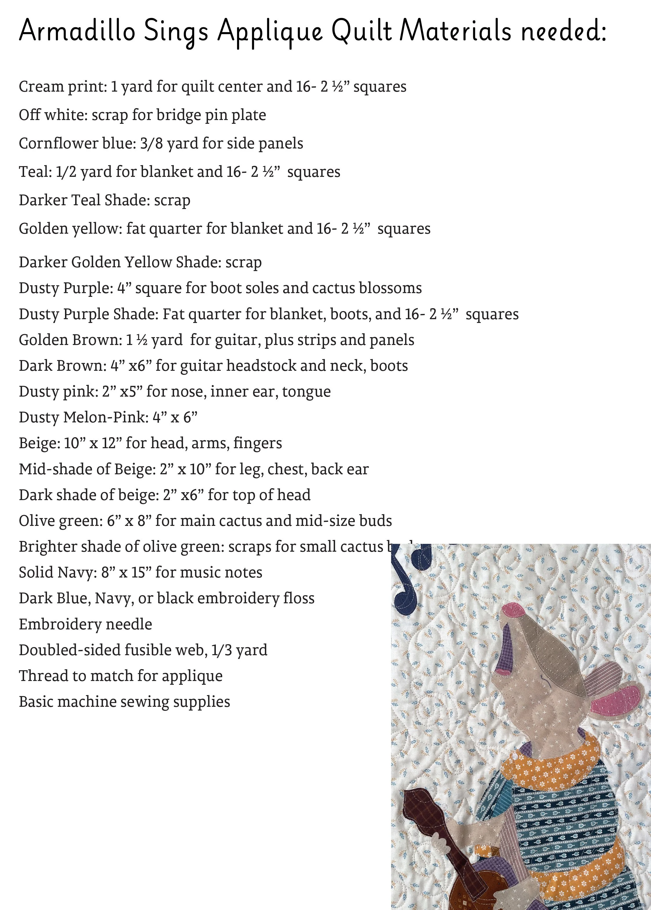 Armadillo-Sings-Quilt-materials.jpg