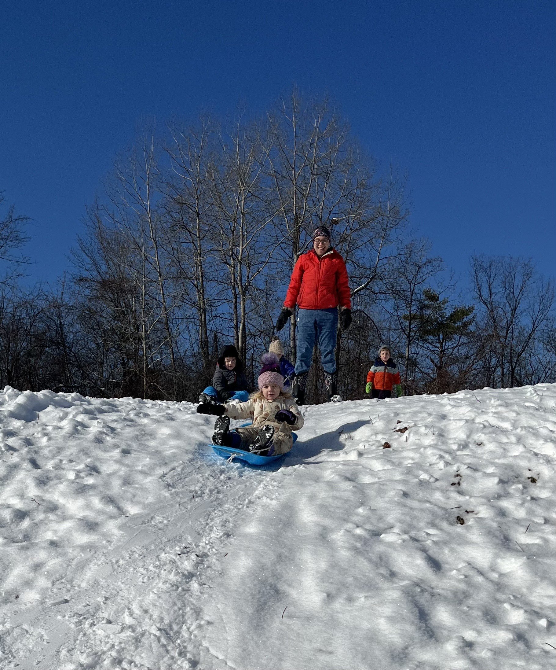 Clementine Sledding.jpeg