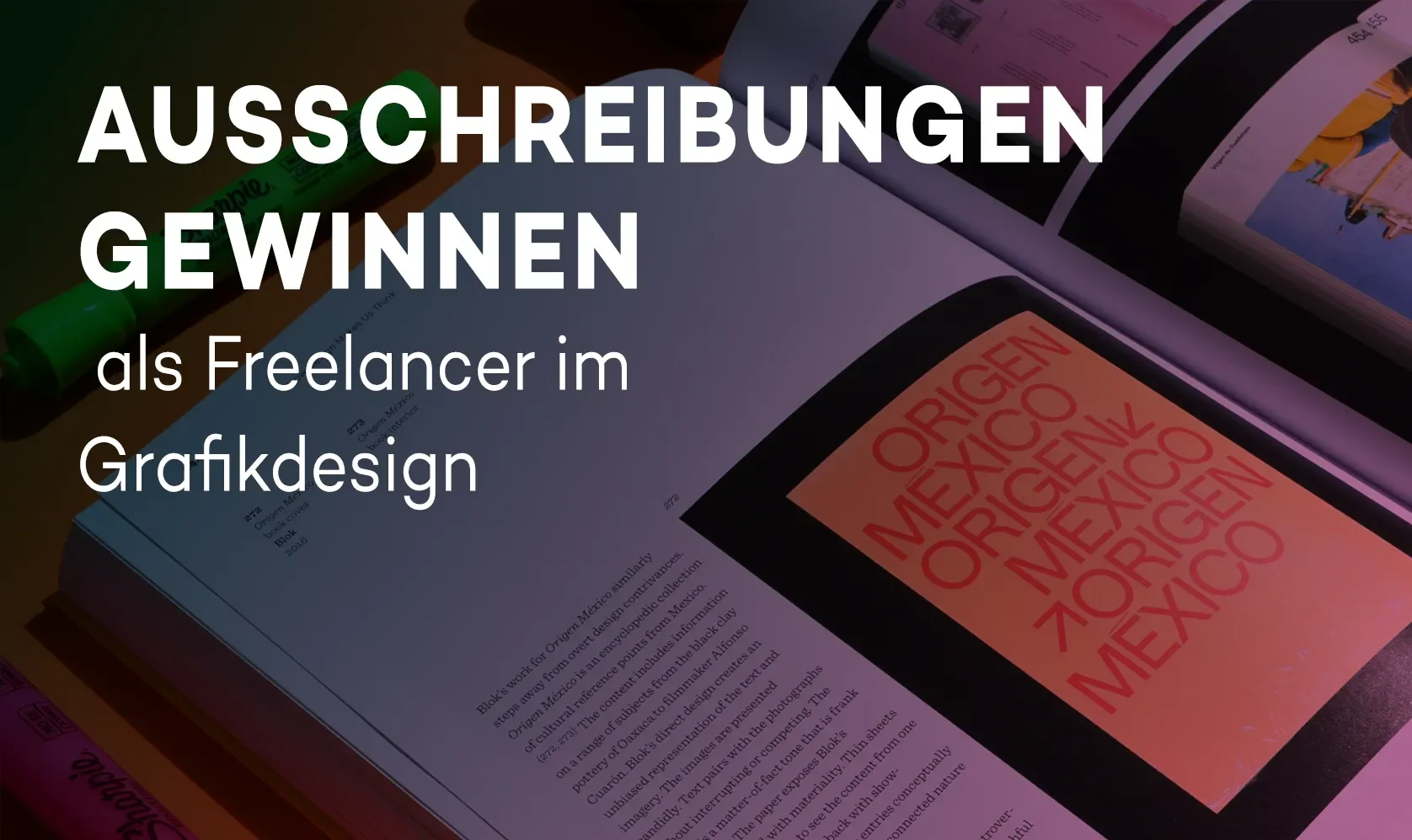 Ausschreibungen gewinnen als Freelancer im Grafikdesign