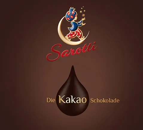 Logo Sarotti Packaging kreative Schokoladenverpackung Grafikdesigner