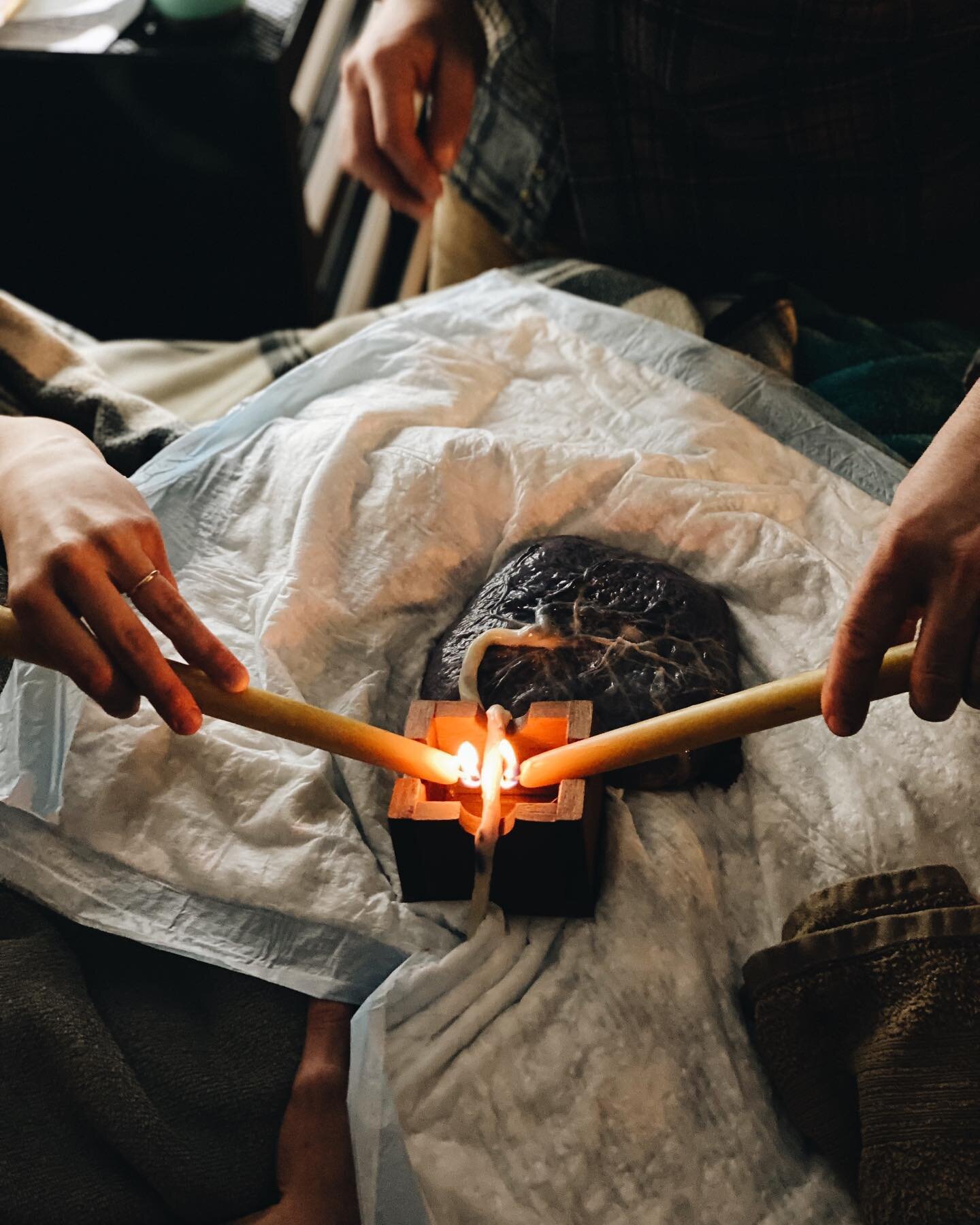 A beautiful moment during a cord burning ceremony I had the privilege of witnessing at a recent home birth. Cord burning has been practiced in many cultures for many generations. It is essential in some countries where the cleanliness of tools cannot