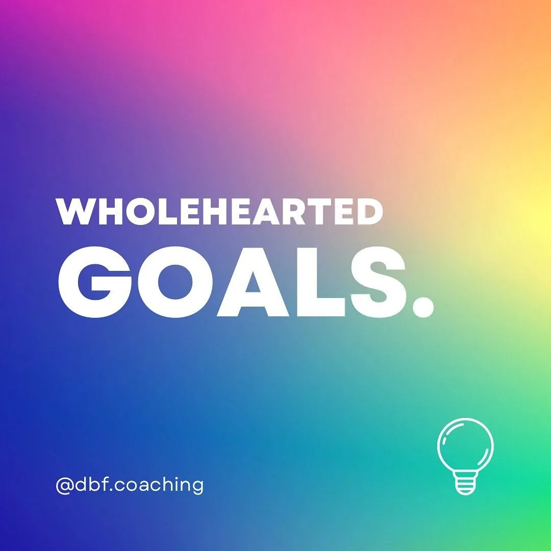 Are you ready to make meaningful goals that motivate you? The Wholehearted Goal Setting program with @dbf.coaching is now available ✨✨ Design a life you love ❤️ Visit the website in Bio for all the details ⬆️⬆️ #coaching #goalsetting #designyourlife 