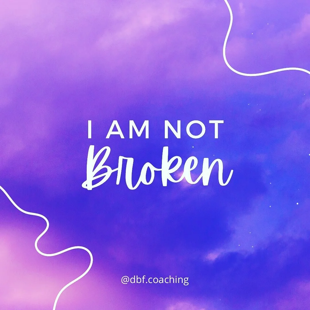 What if there was nothing to fix? ✨Who could you be? 👑 What would you do? 🙌 #coaching #radicalacceptance #selflove #notbroken #selfdevelopment #journey #growth #inquiry #reflect