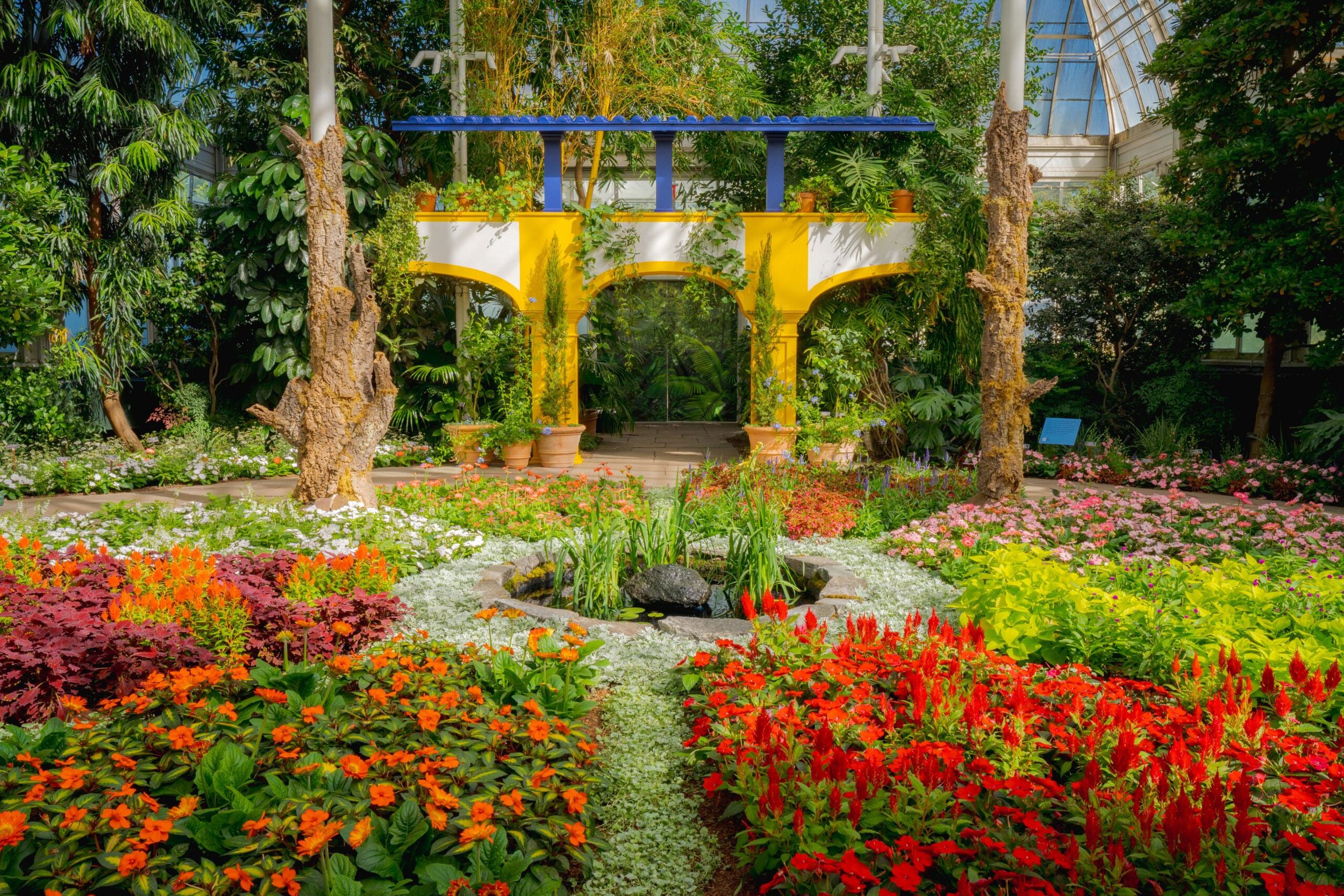NYBG Van Gogh Flower Exhibit