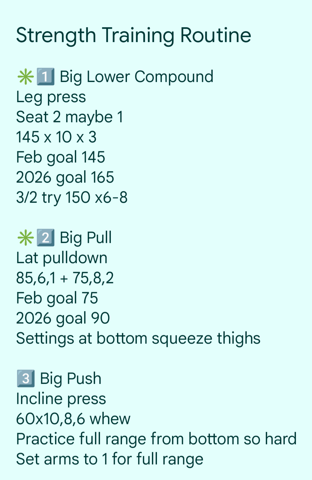 Simple strength and wellness tracking system for 2026