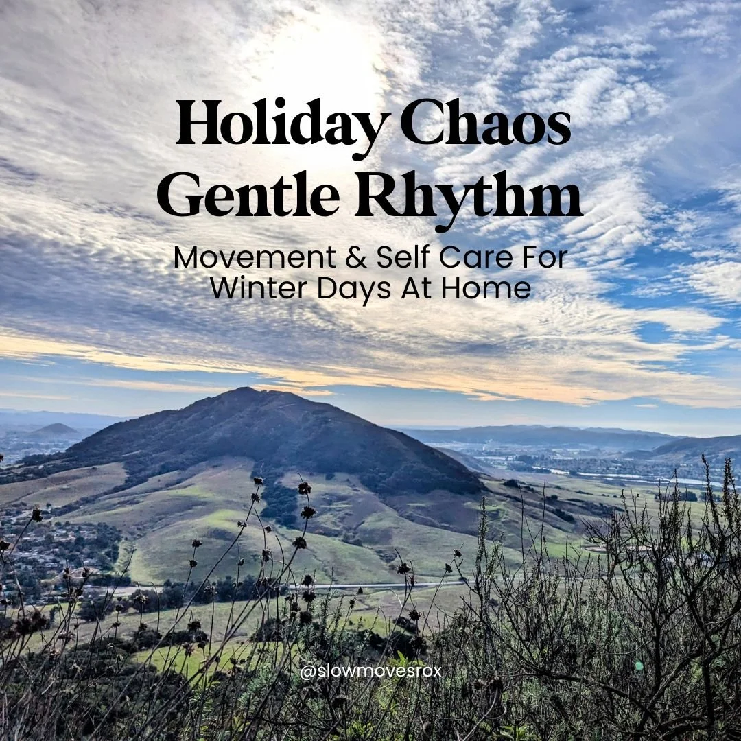 Holiday Chaos, Gentle Rhythm: Movement &amp; Self-Care for Winter Days at Home