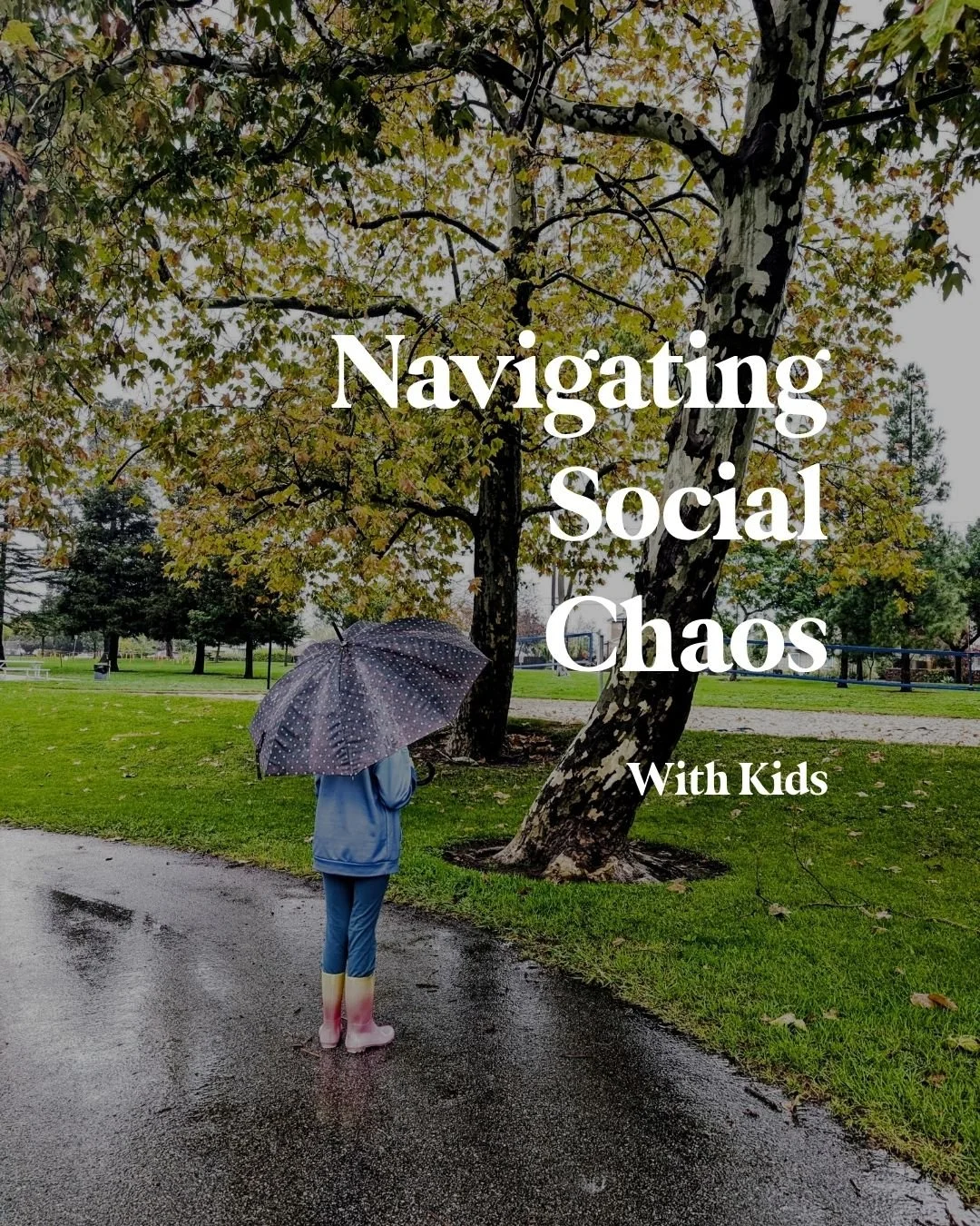 Navigating Social Chaos with Kids: A Mindfully Inspired Reflection
