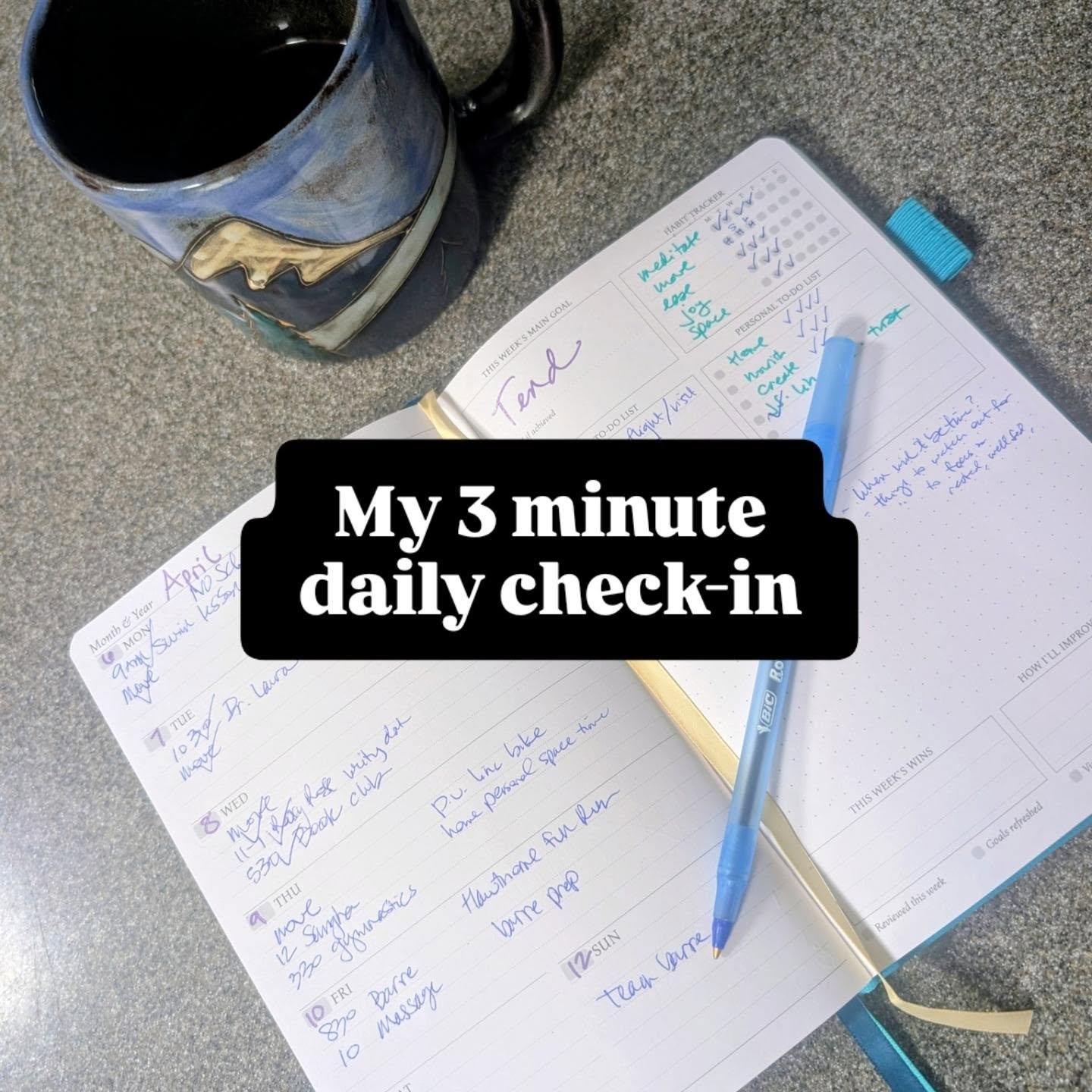 ✨You don&rsquo;t need a perfect body or a perfect plan&mdash;you need a simple place to start. 

✍️ I made a daily health tracker spreadsheet that has helped me be so much simpler and more grounded about my health priorities and I'm sharing it with y