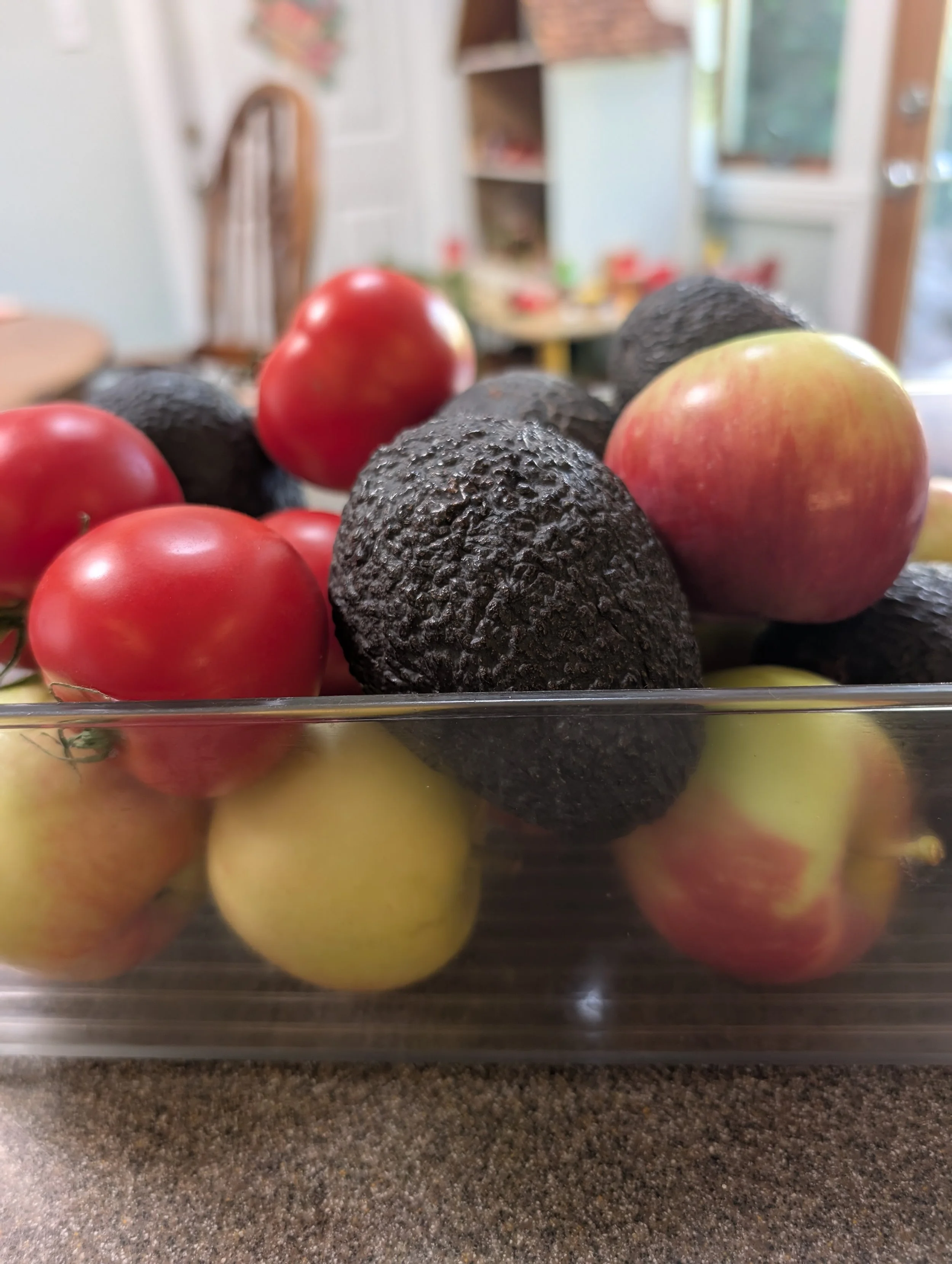 farmers avocado tomato haul