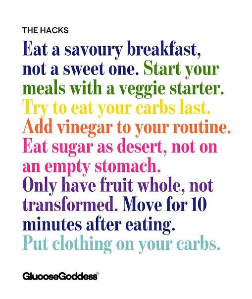 glucose goddess hacks