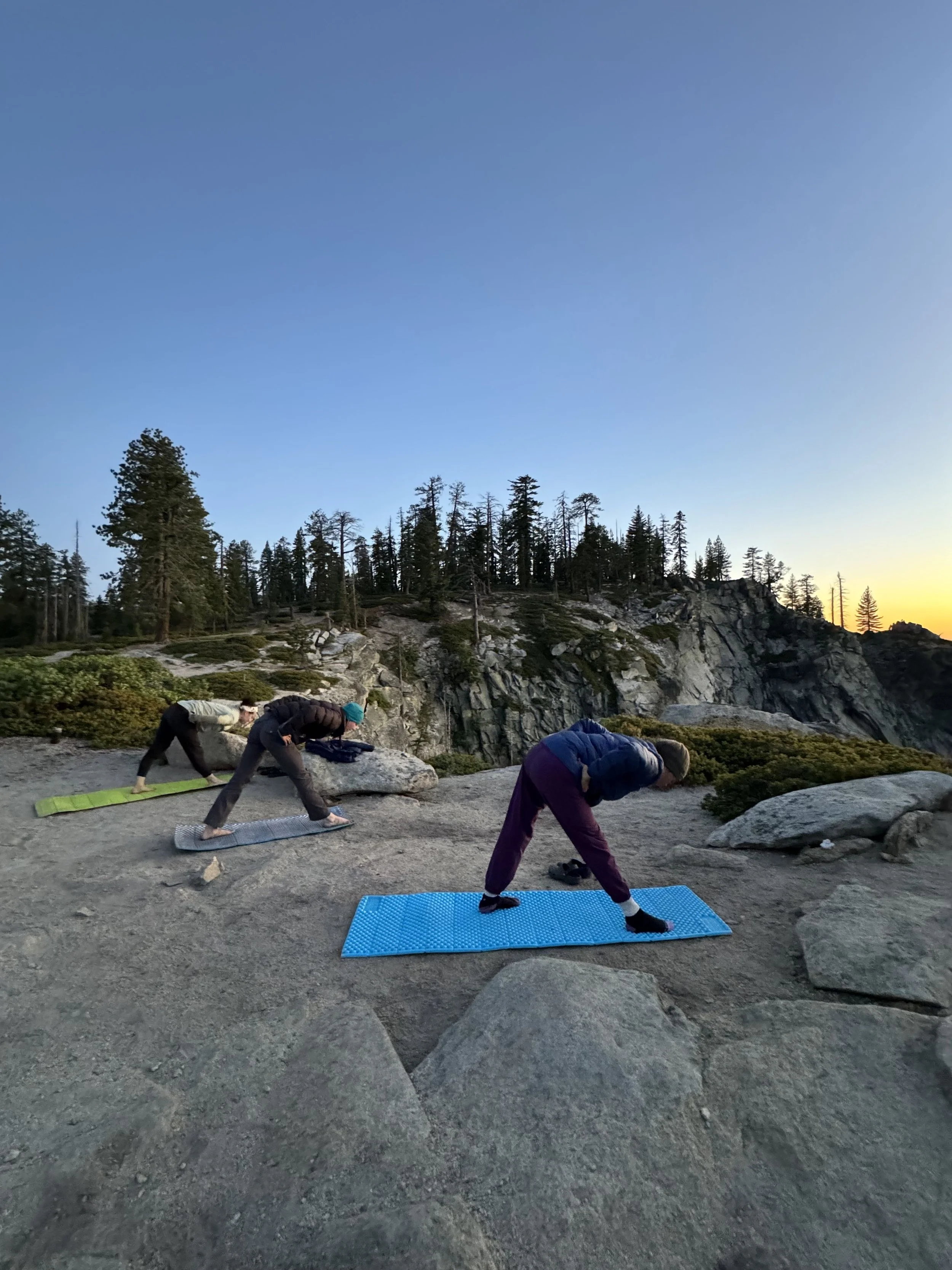 private yoga retreat in yosemite national park