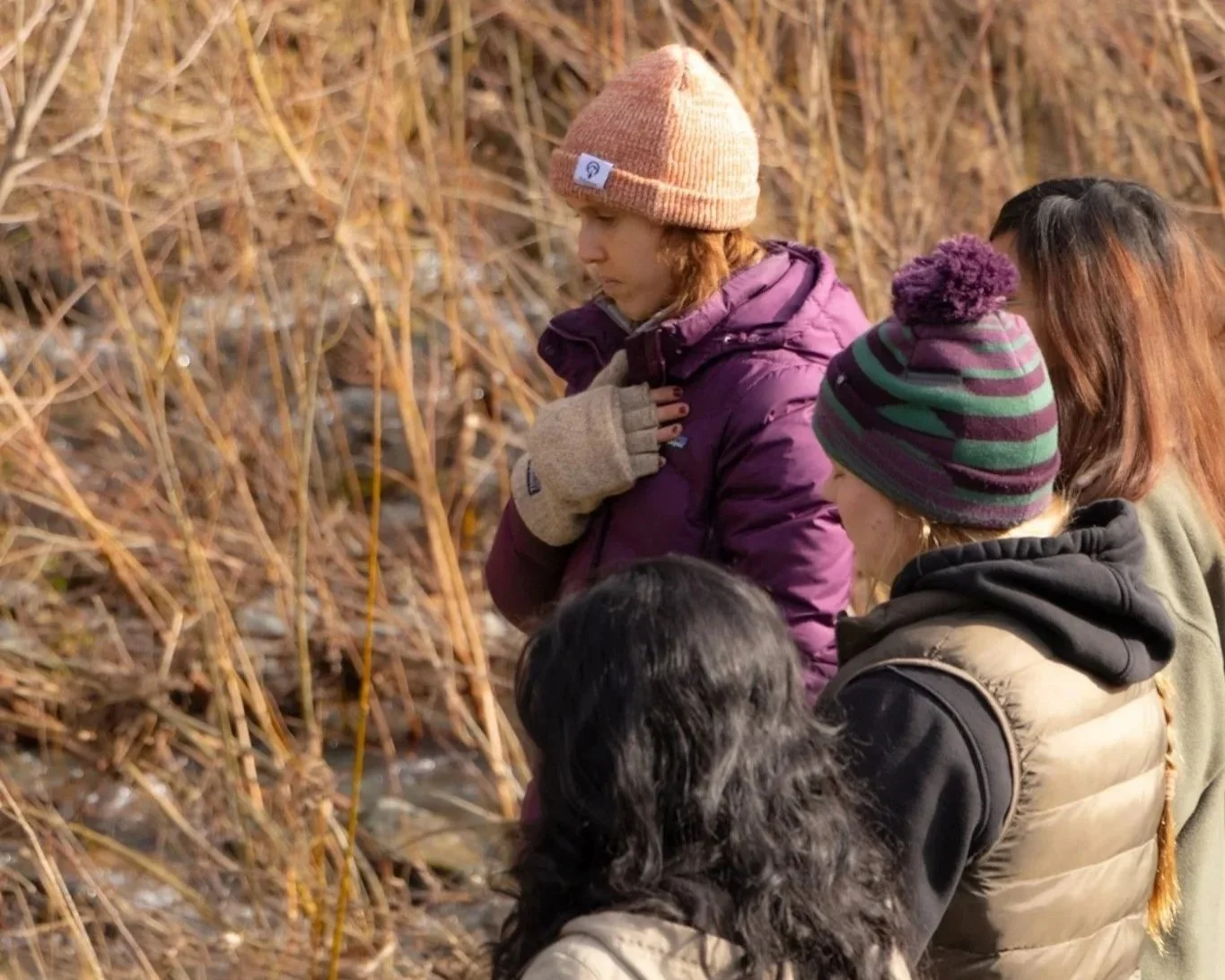 ecological grief reflection outdoors