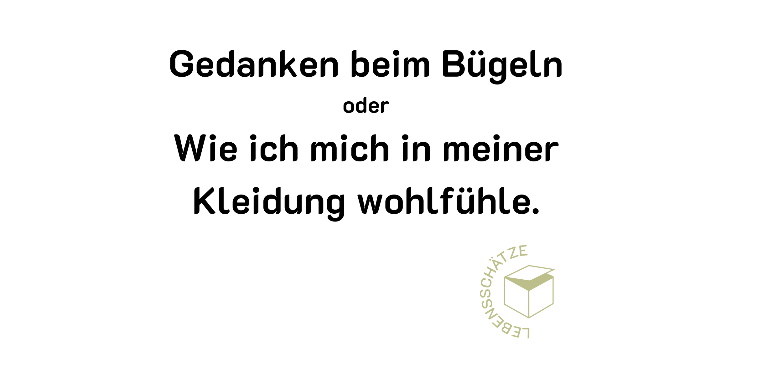 Gedanken beim Bügeln