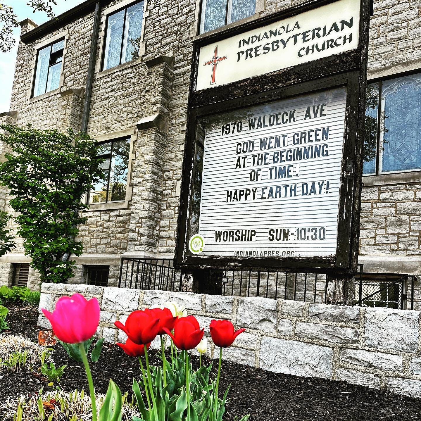 Theological Thoughts from IPC&rsquo;s Sign.
#earthcarecongregation #earthday #creationcare @pcusa