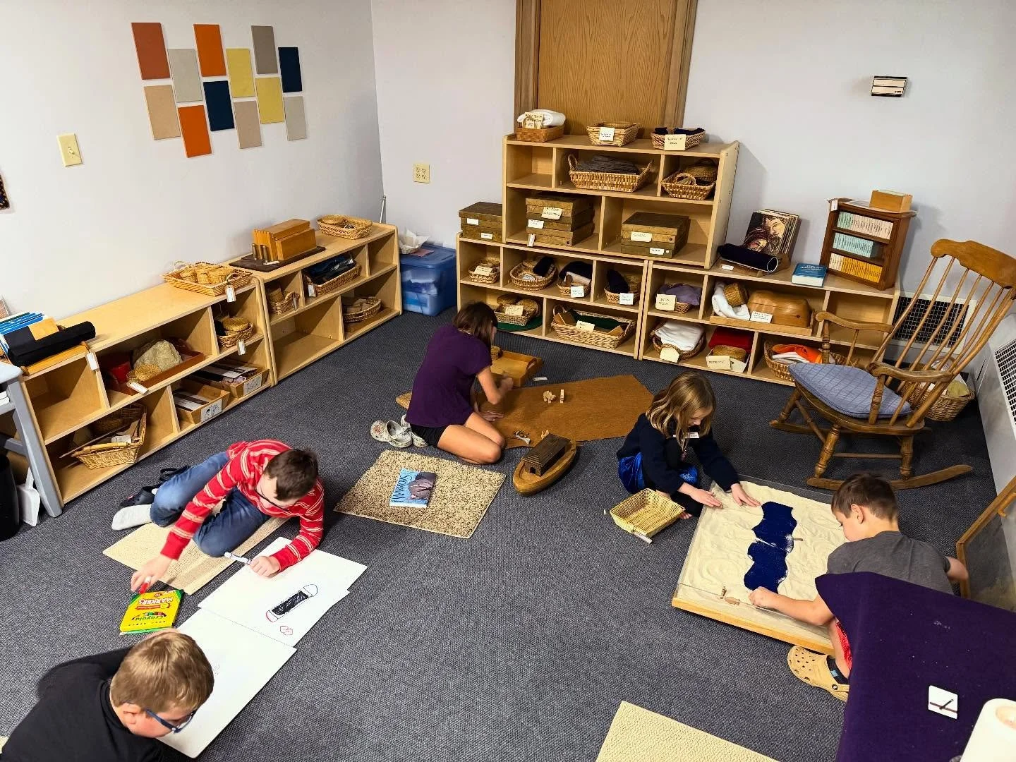 What a lovely space we have now for our Godly Play program. Thanks all who helped make this happen! #GodlyPlay #IWonder