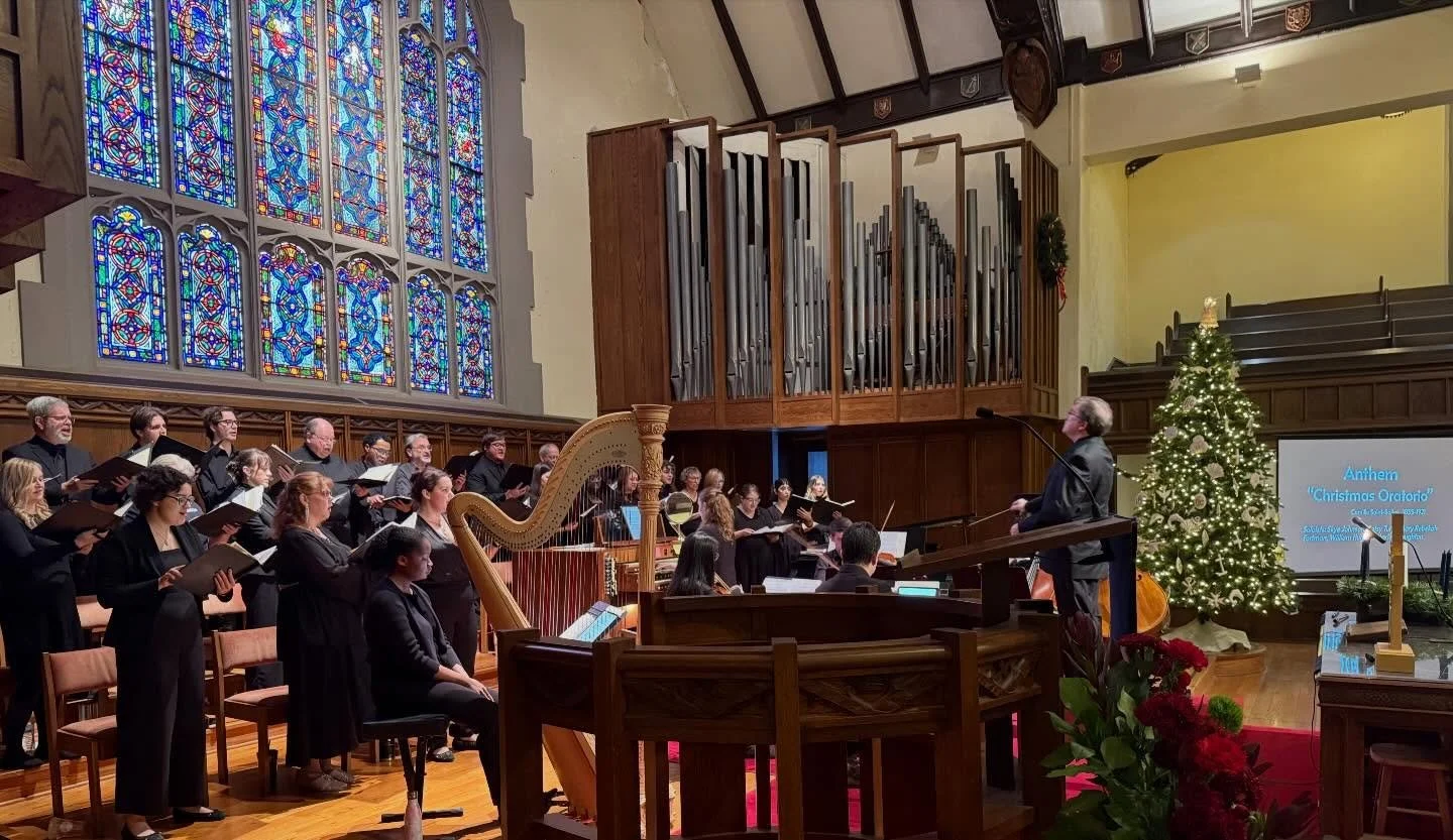 What lovely music this morning, Camille Saint-Sa&euml;ns&rsquo; Christmas Oratorio. Thank you all musicians!! 🎶