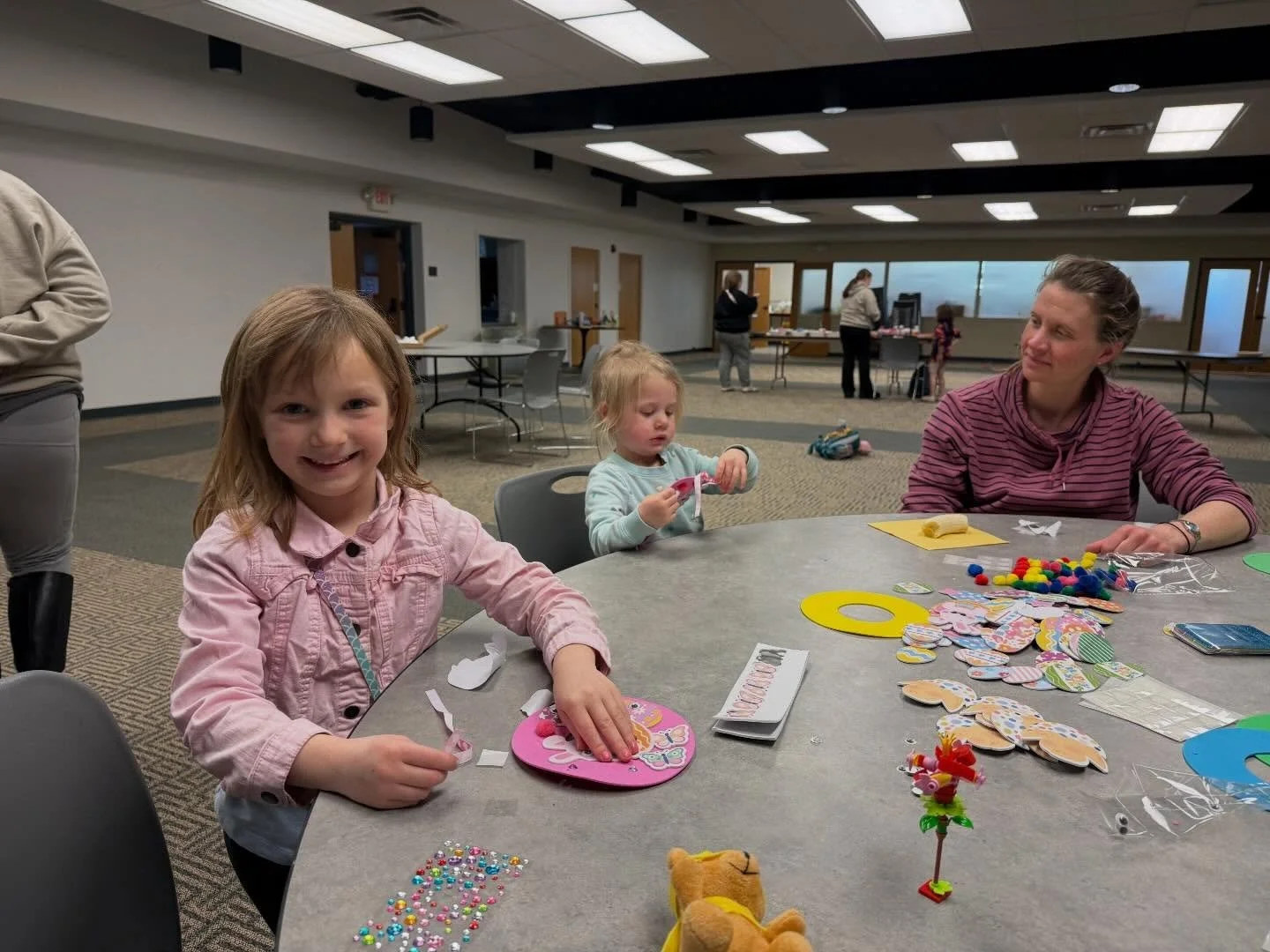 Everyone had an egg-celent time at Palm Saturday today. #holyweek #palmsaturday