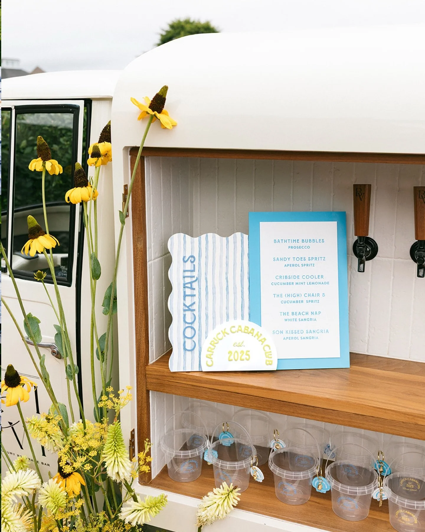 Take me to the Carrick Cabana Club 🛟

True collaboration: @iamgeorgia.b&rsquo;s top-notch branding, @bevievivi&rsquo;s creative direction and cocktails, and all the @walltowallink beach-chic drink accessories you could need, brought together to brin