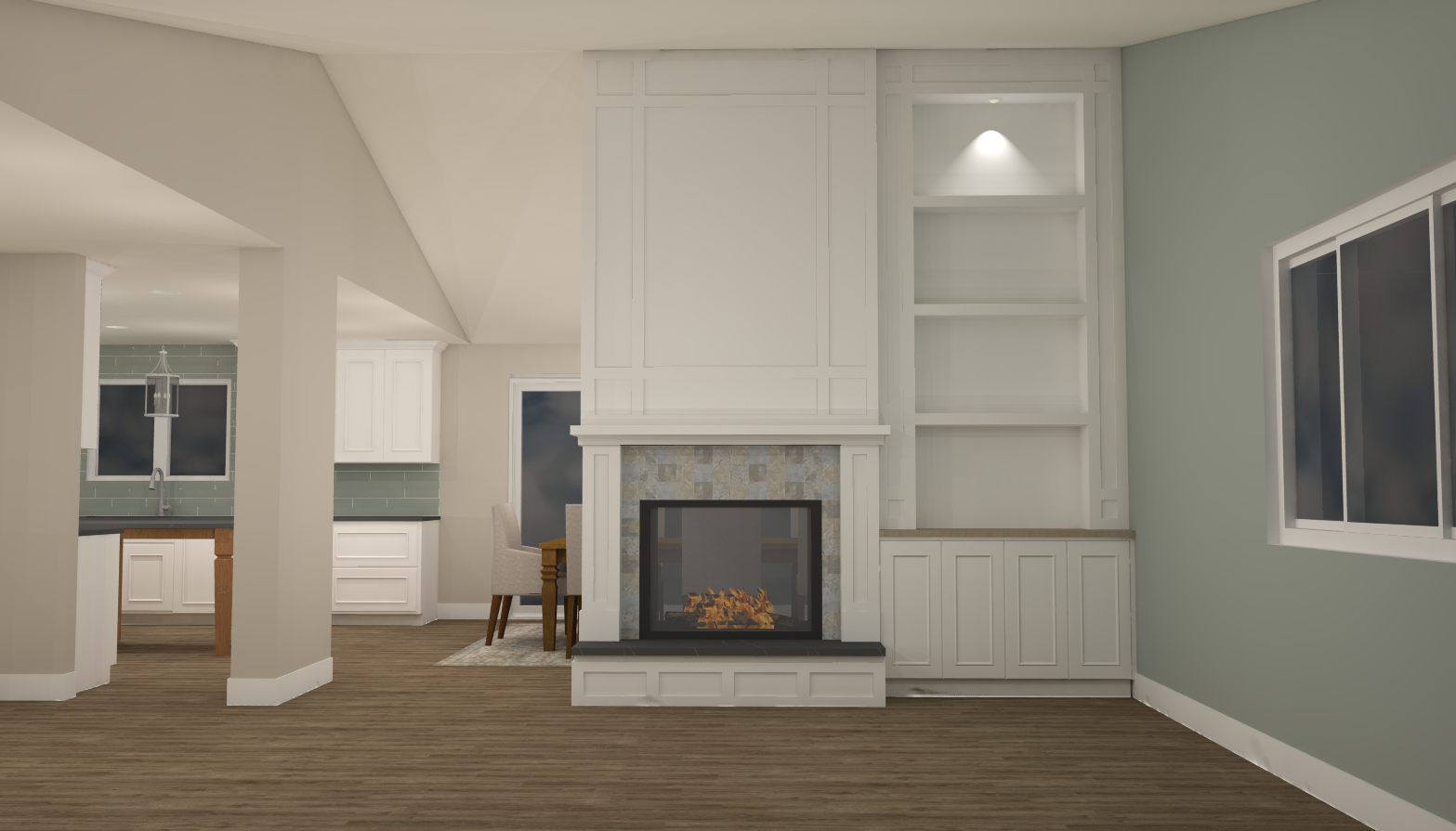 Fireplace Rendering