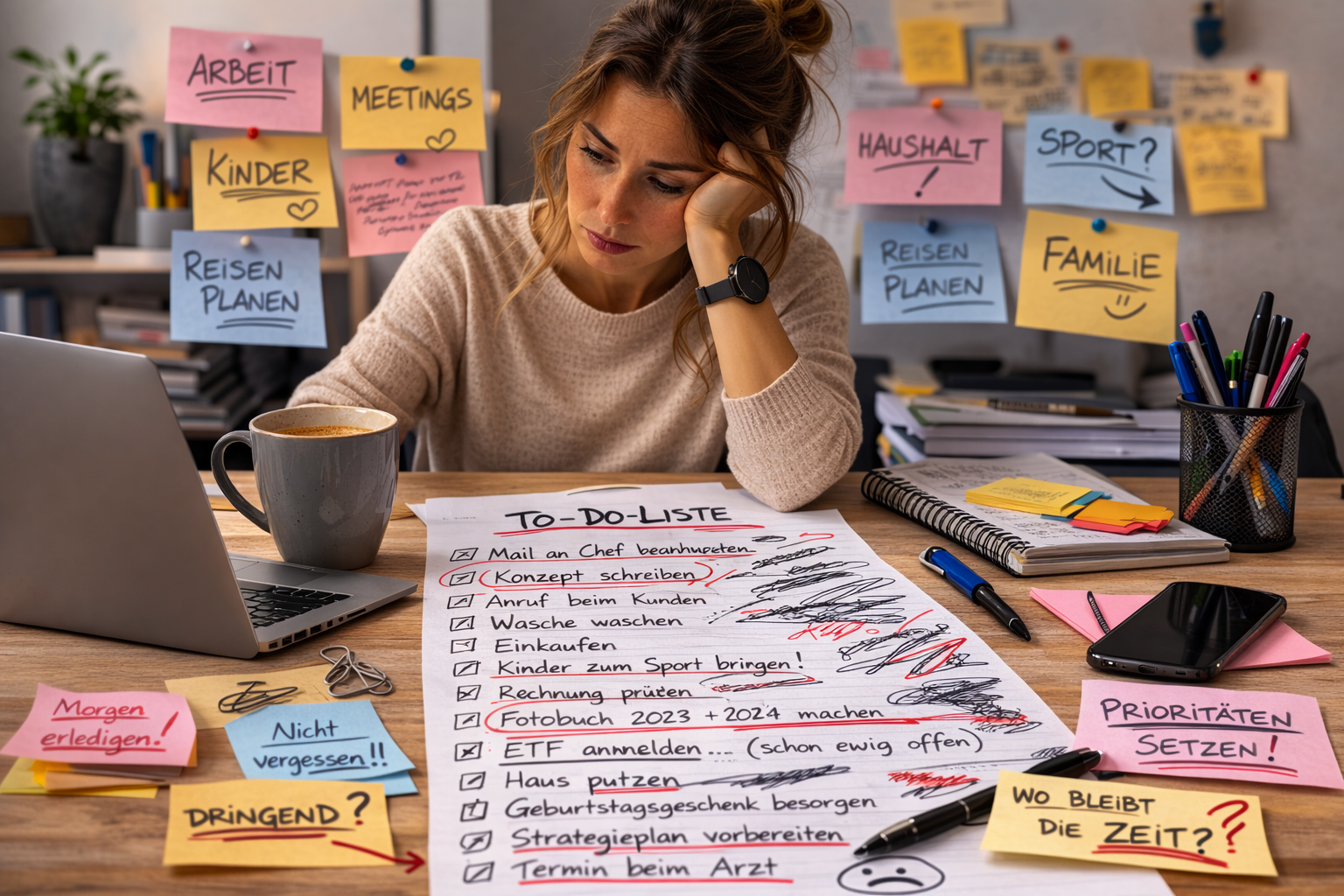 Selbstorganisation &amp; Zeitmanagement: raus aus dem To-do-Chaos