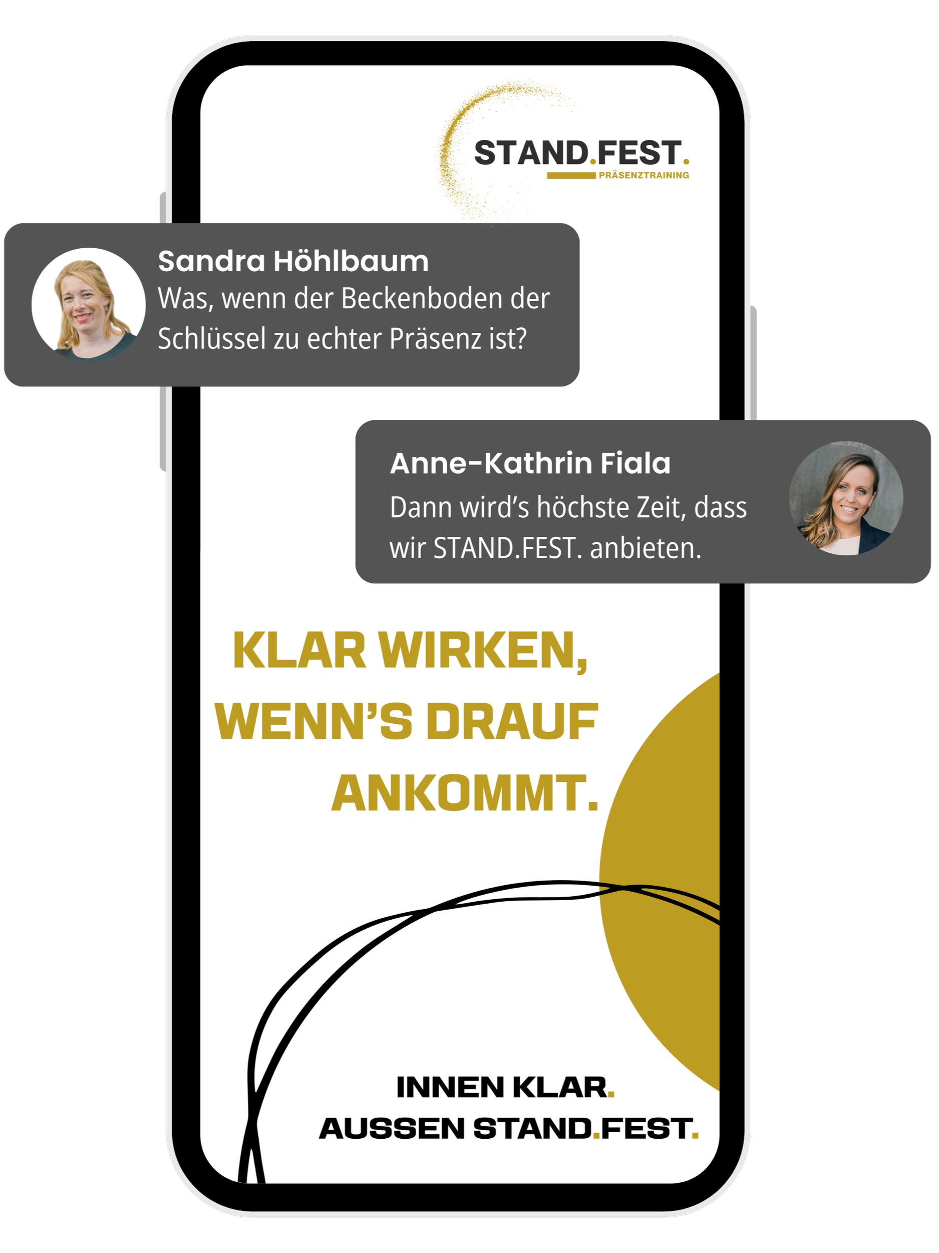 Präsenz- und Wirkungstraining – klar auftreten in Bewerbung, Meeting und Verhandlung