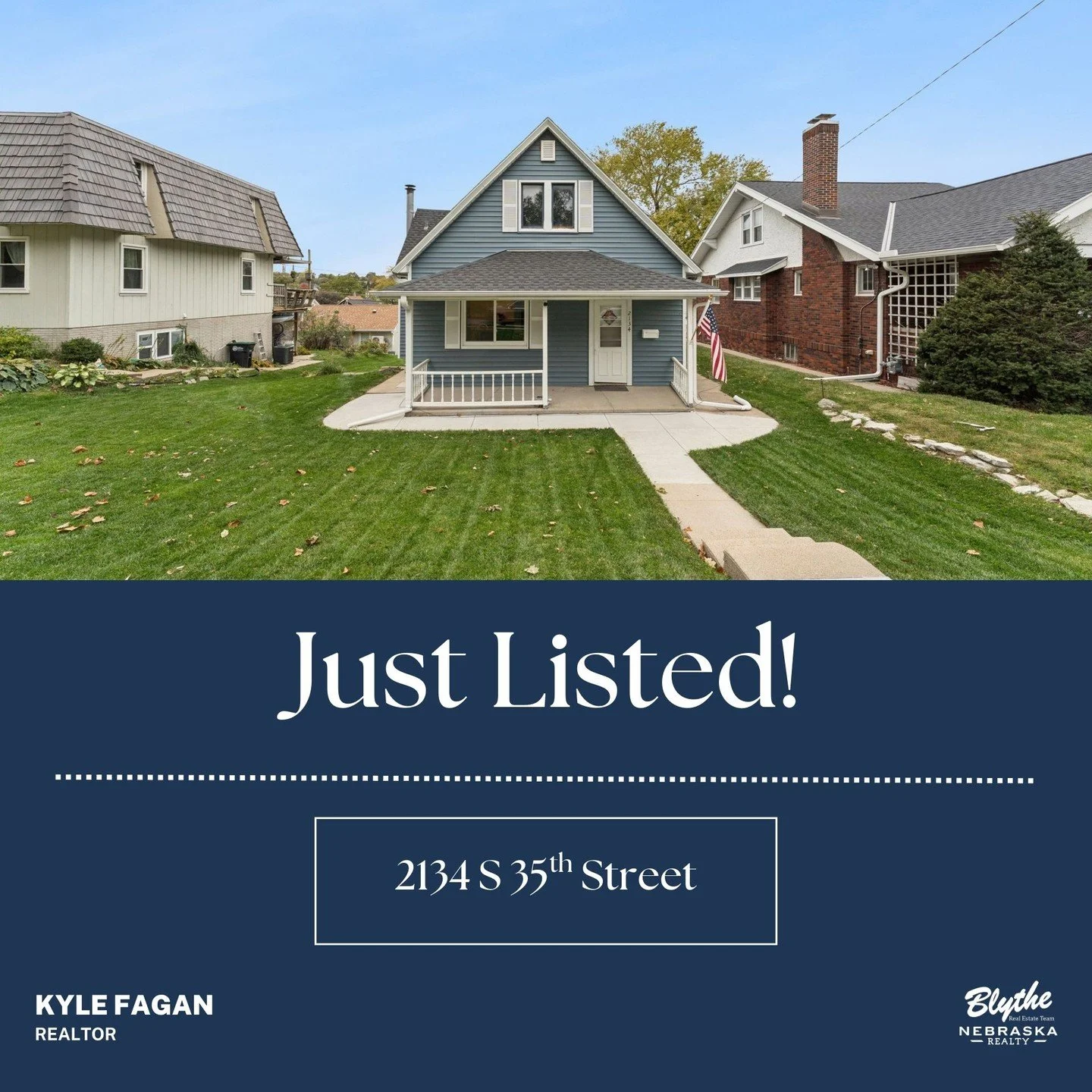 🏡 Midtown Gem Just Listed! ✨

📍2134 S. 35th Street
$219,000 | 🛏️2 BED |🛁2 BATH | 🚗 2 CAR

 🔗 Link in bio for more details!

#blytherealestateteam
#KyleFaganRealtor
#igotaguy
#nebraskarealty