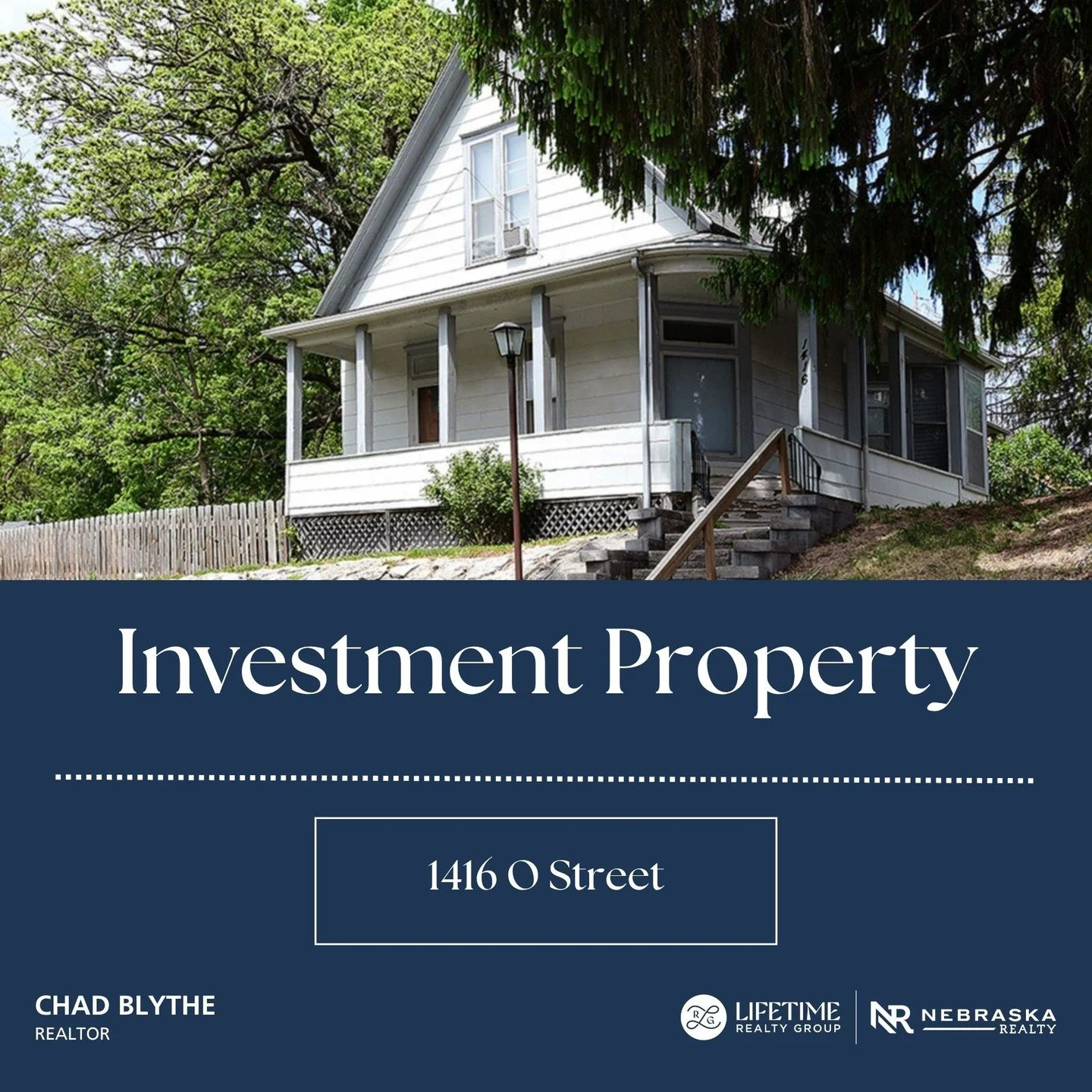 Now Available! Updated 5 Unit Investment Property 💰
1416 O Street | Omaha
Offered at $425,000
🏡 4 Units + Separate Cottage | 🛏️ 6 Total Bedrooms |🛁 5 Total Baths

🔗 Link in bio to learn more!

#ChadBlytheRealtor
#LifetimeRealtyGroup
#NebraskaRea