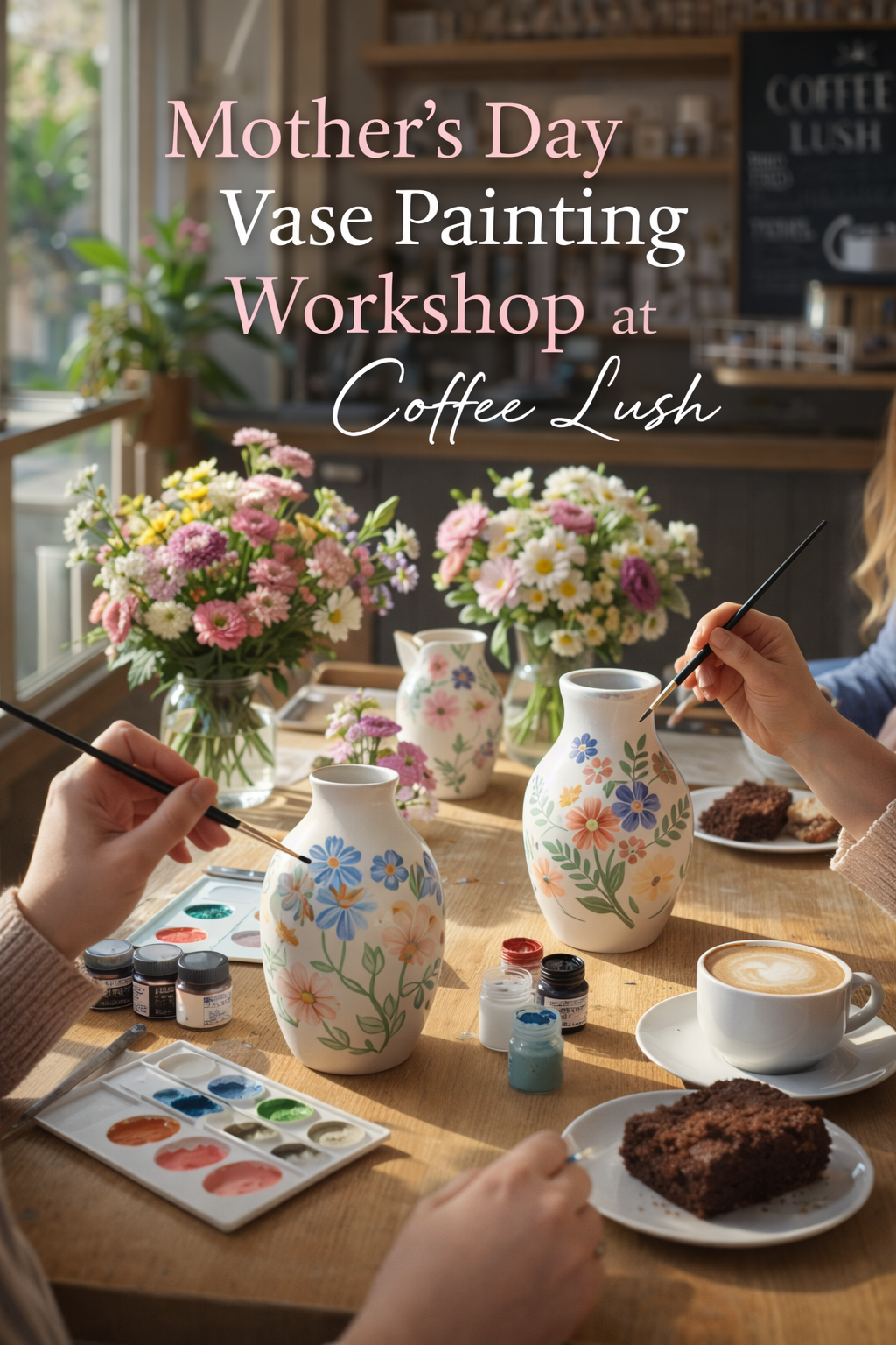 Mother’s Day Vase Painting Workshop