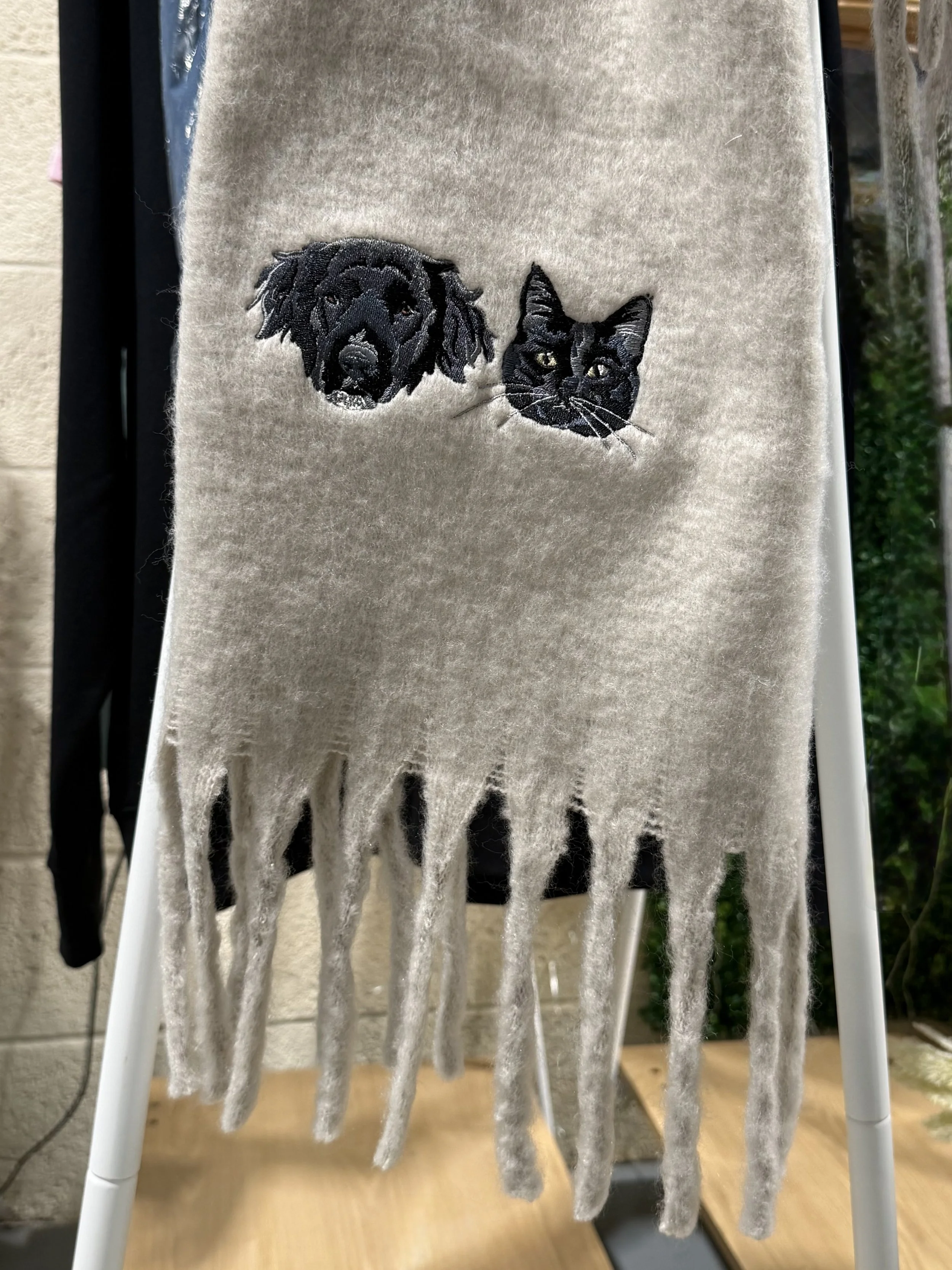 Pet Portrait Scarf - Full Colour