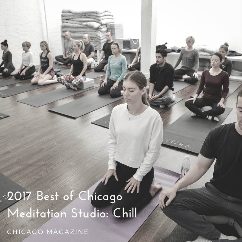 Chicago Magazine 2017 Best Meditation Studio | July 18, 2017